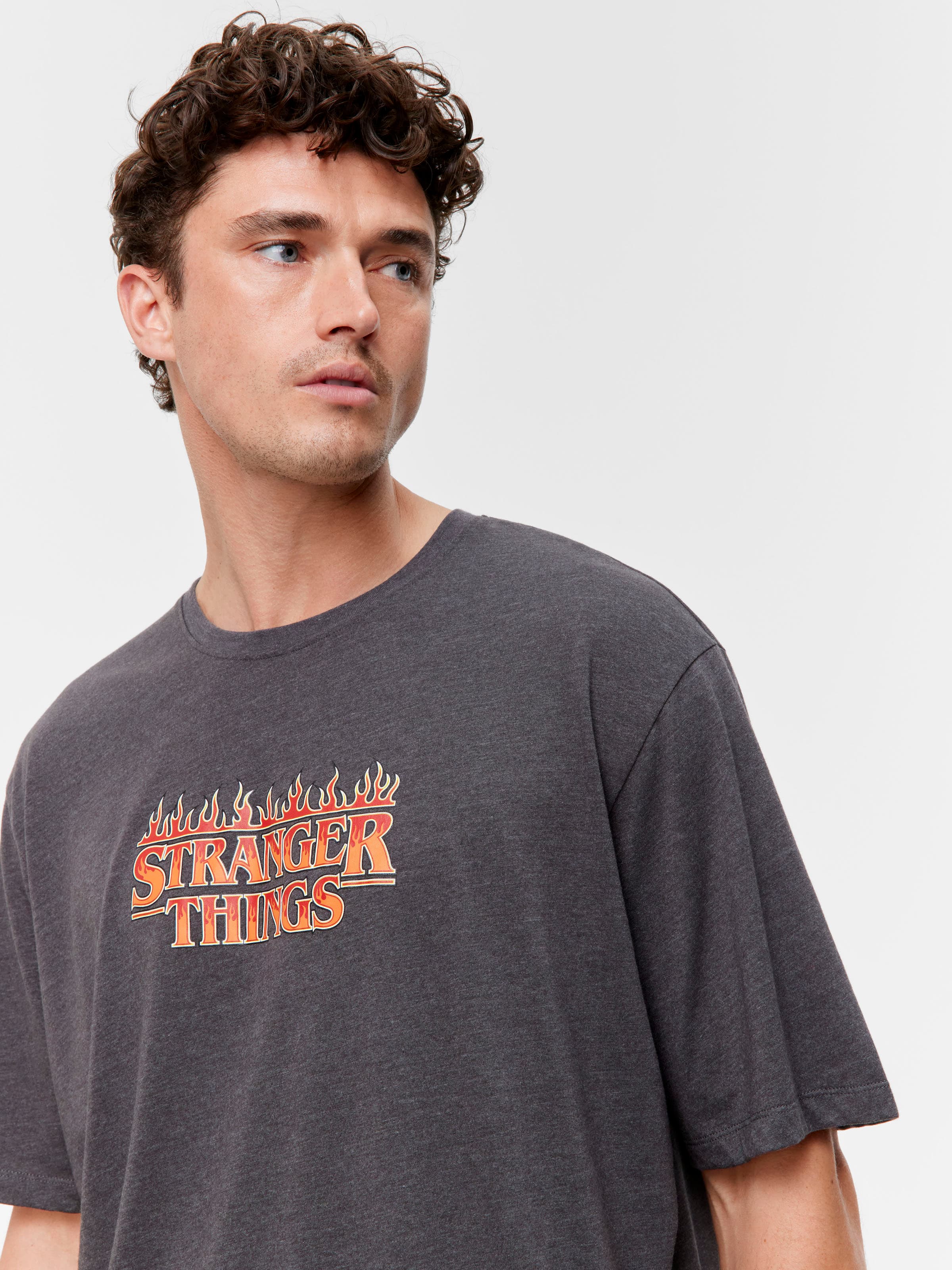 Stranger Things 100% Cotton Oversized Tee