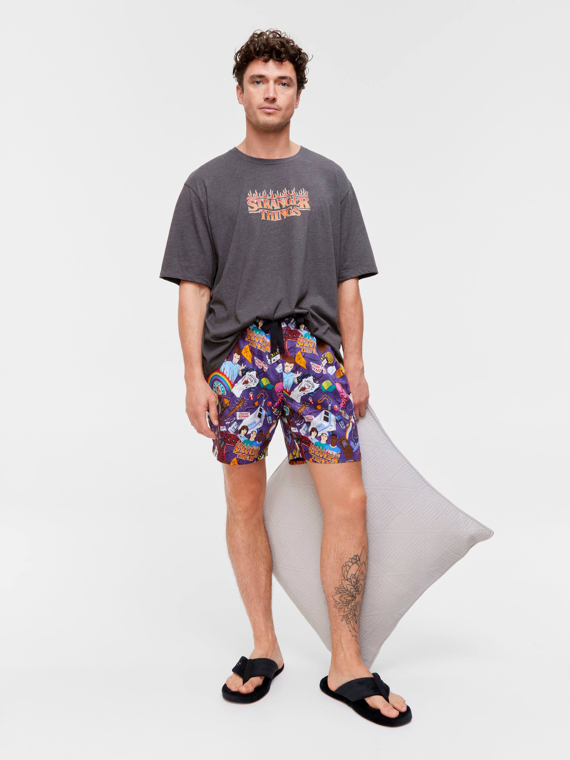 Stranger Things 100% Cotton Mid Short