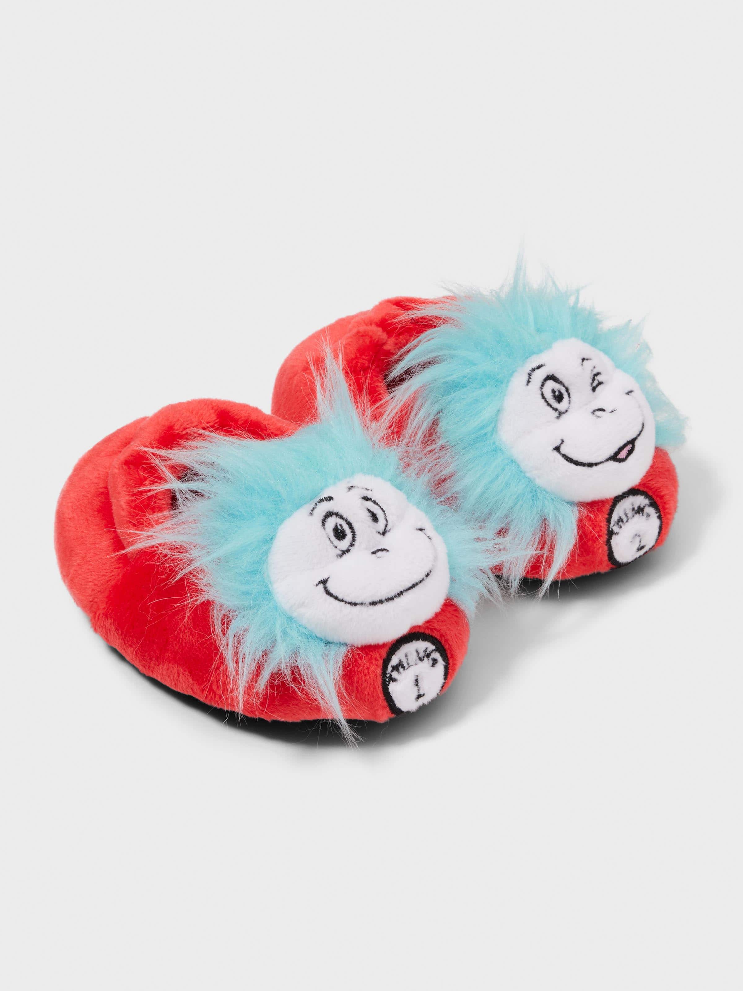 Baby Dr Seuss Thing 1 And Thing 2 Booties