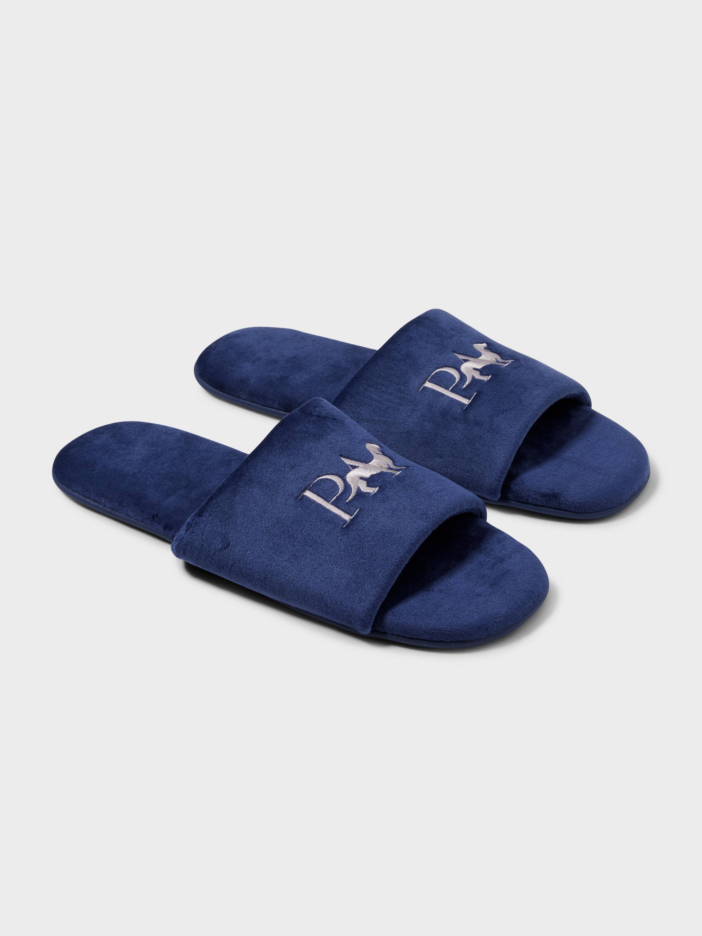 Mens Penny Logo Plush Slide