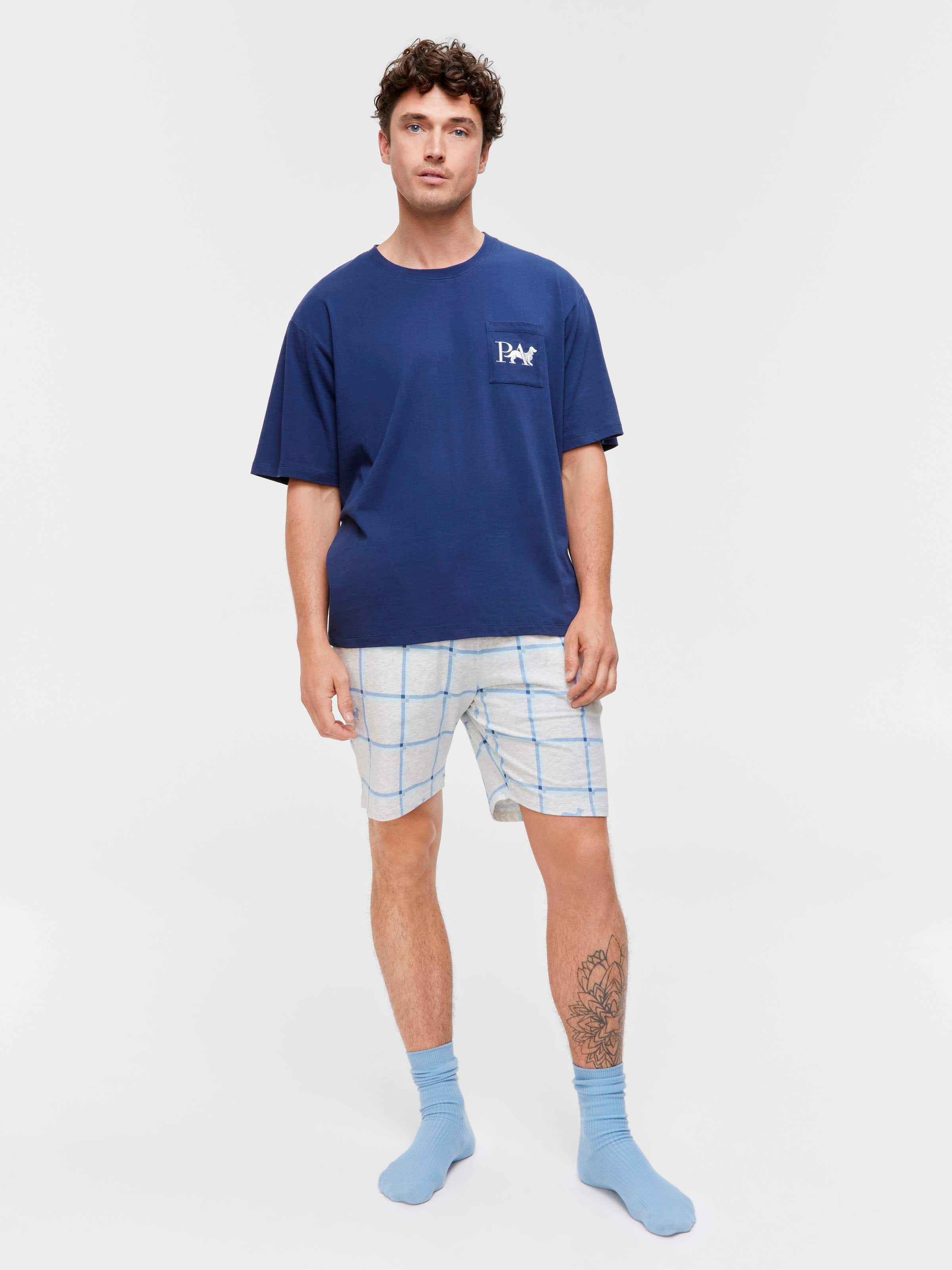 Navy Solid Classic Tee