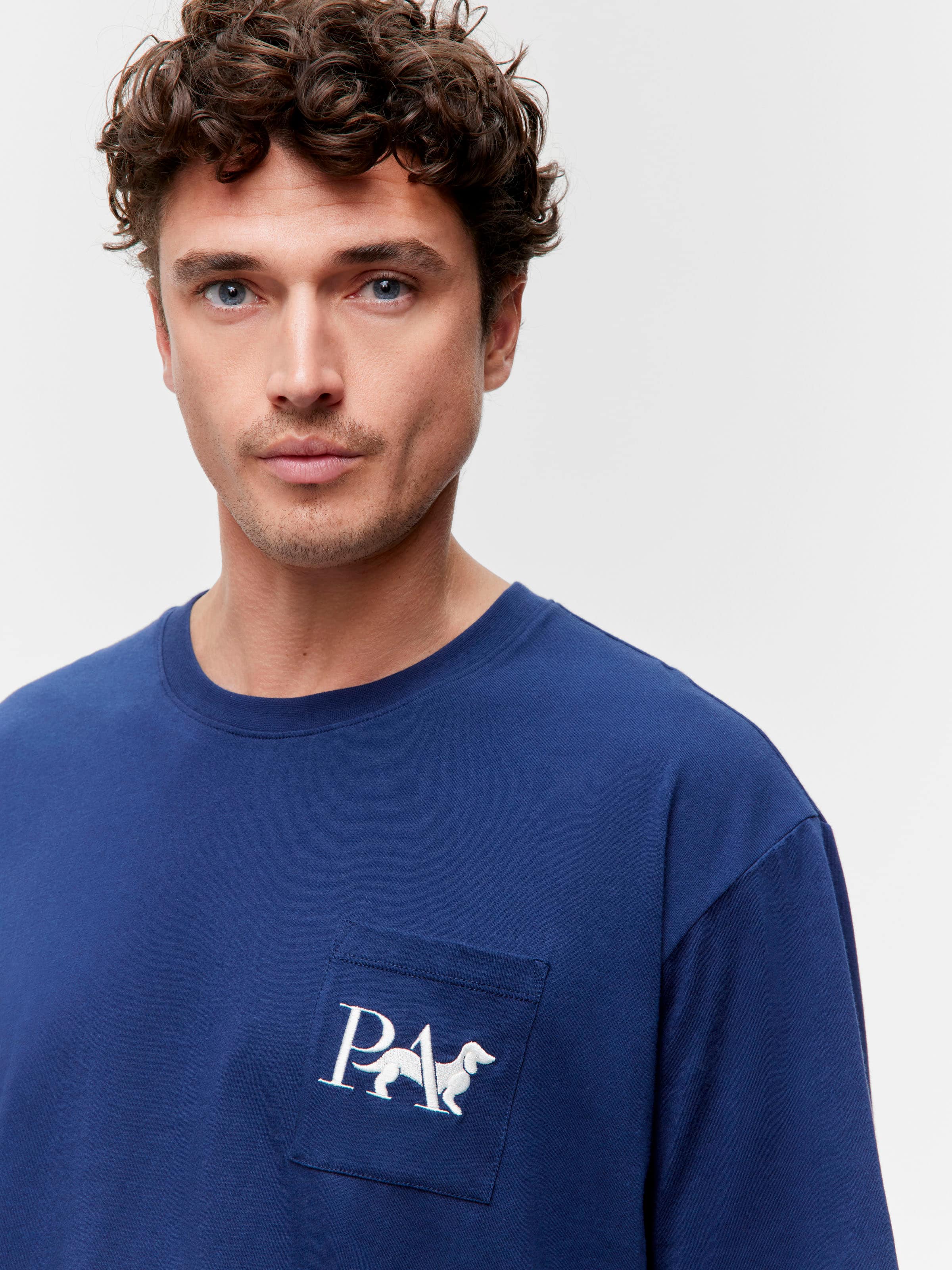 Navy Solid Classic Tee