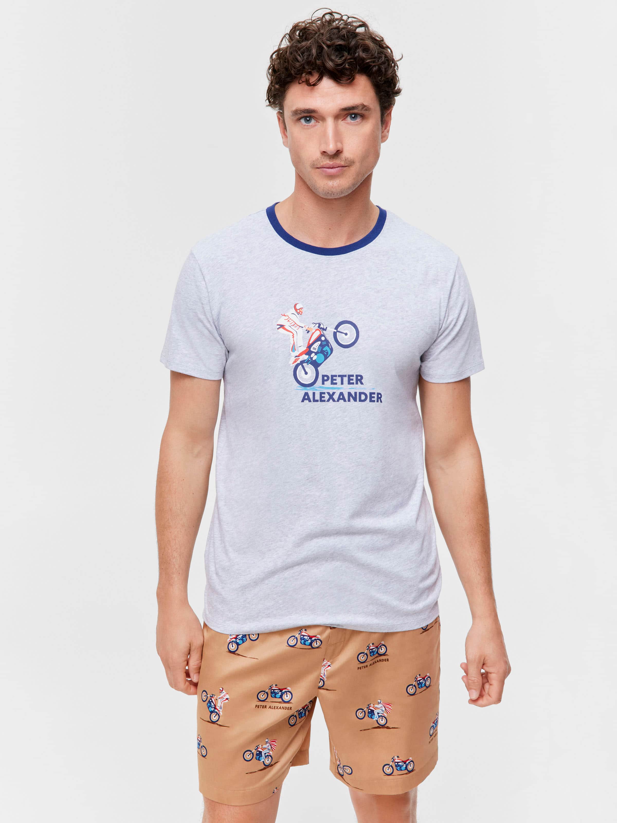 Motorcycle Stunt Rider 100% Cotton Tee