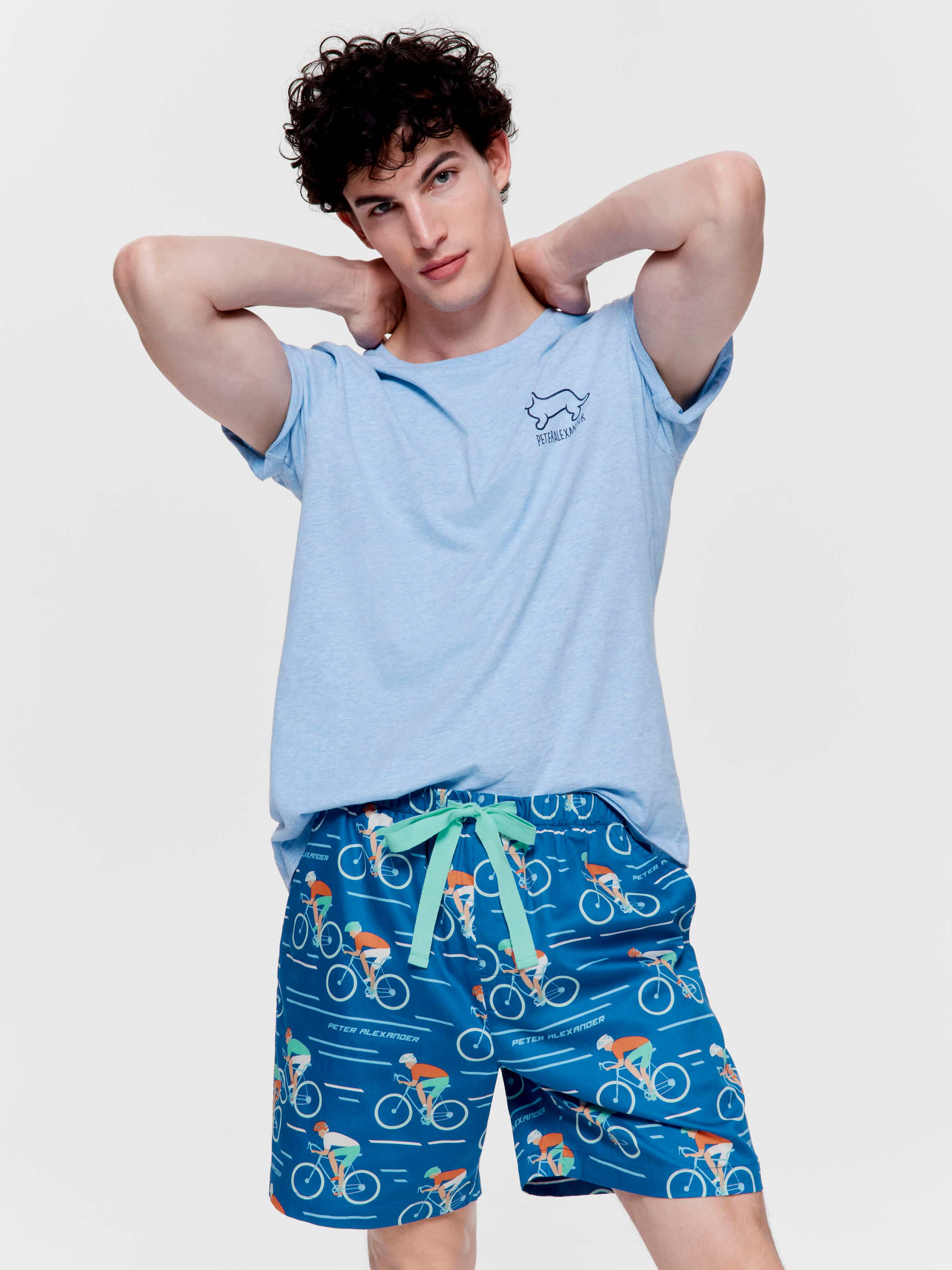 Cycling 100% Cotton Mid Short