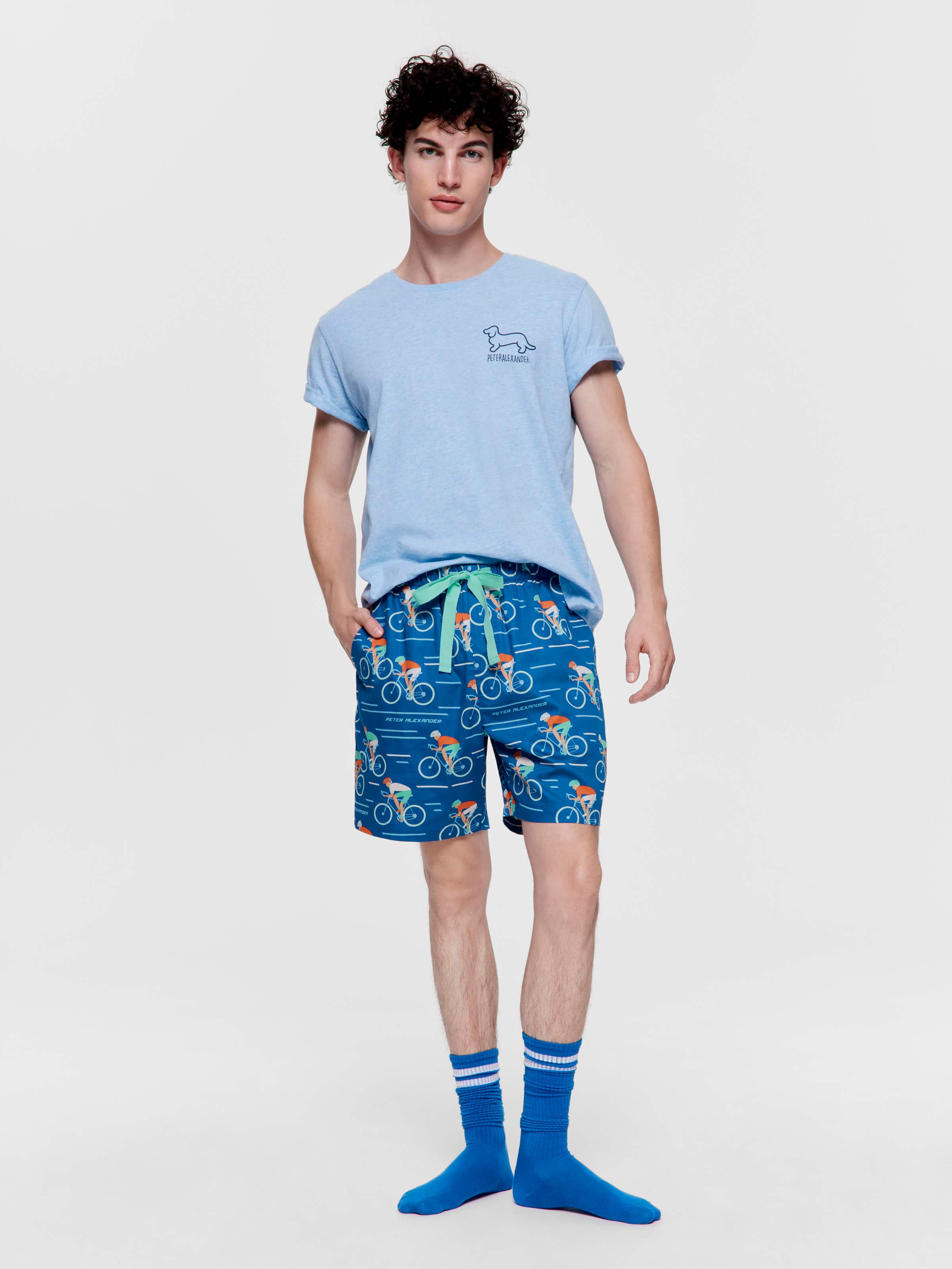 Cycling 100% Cotton Mid Short