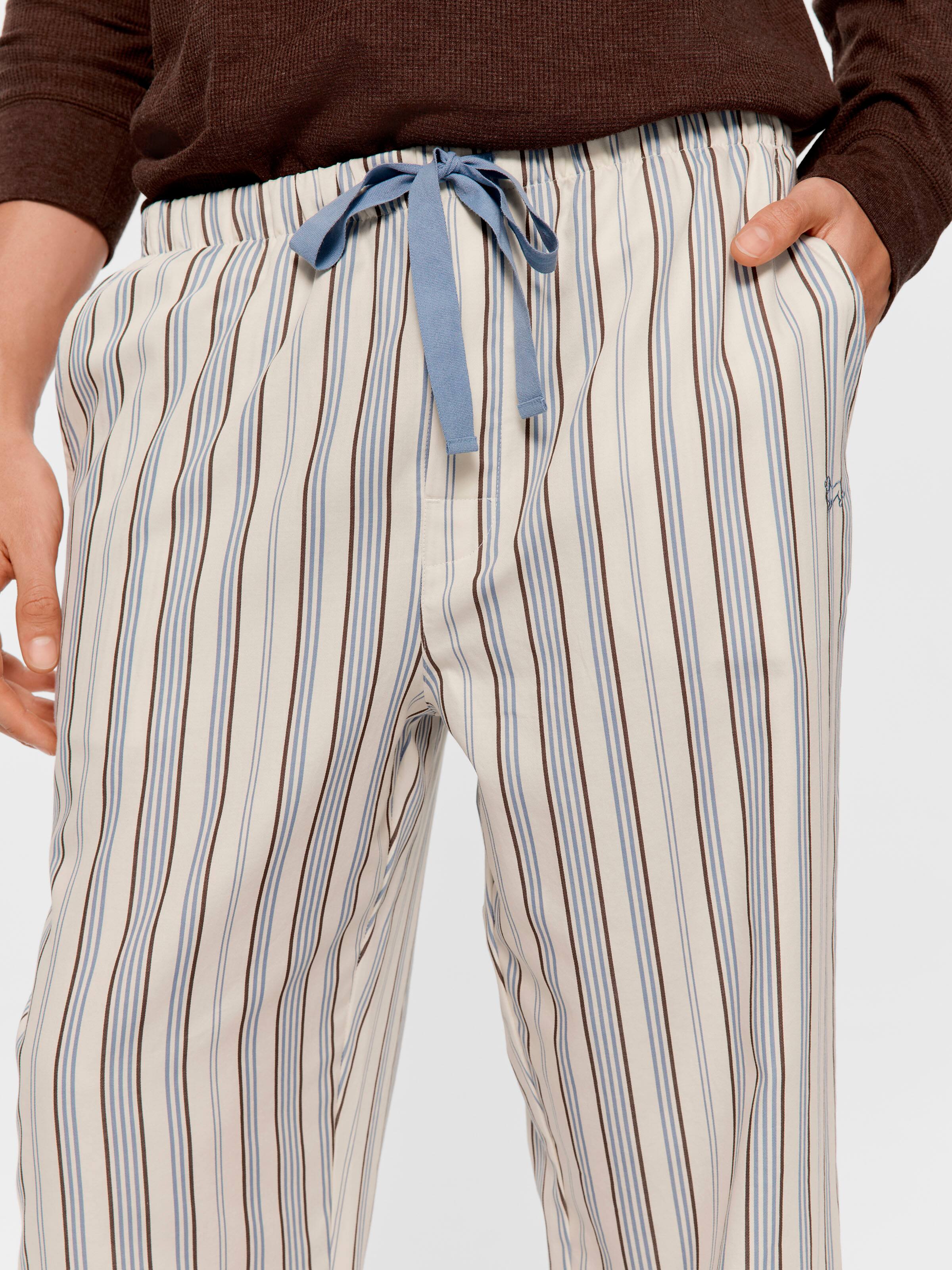Multi Stripe 100% Cotton Classic Pj Pant
