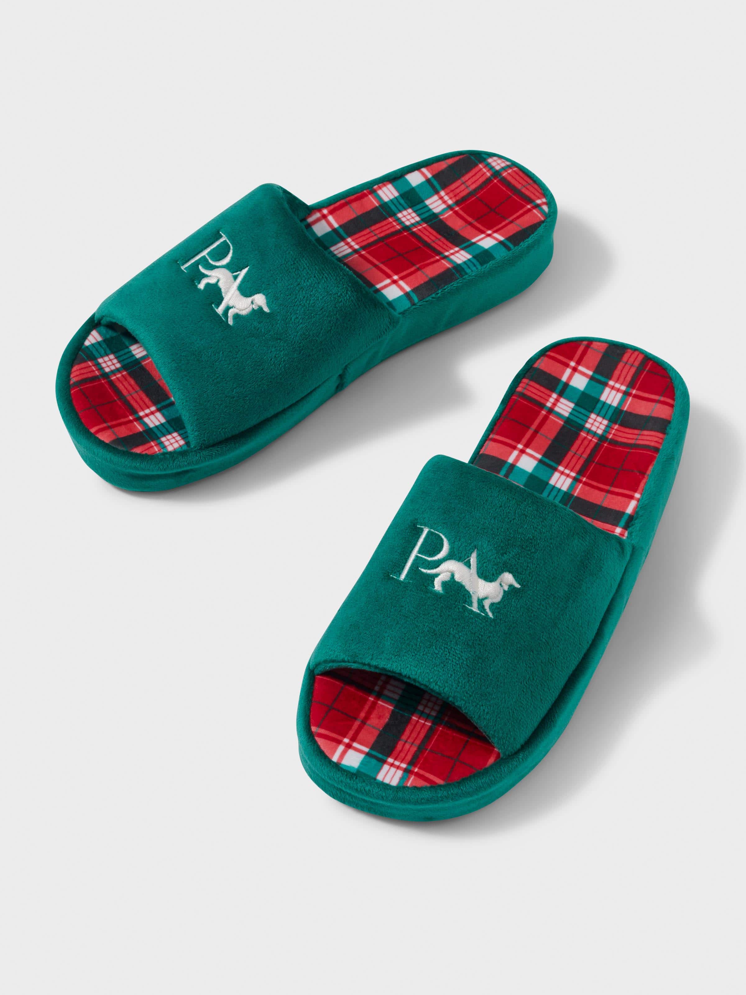 Men's Tartan Slide