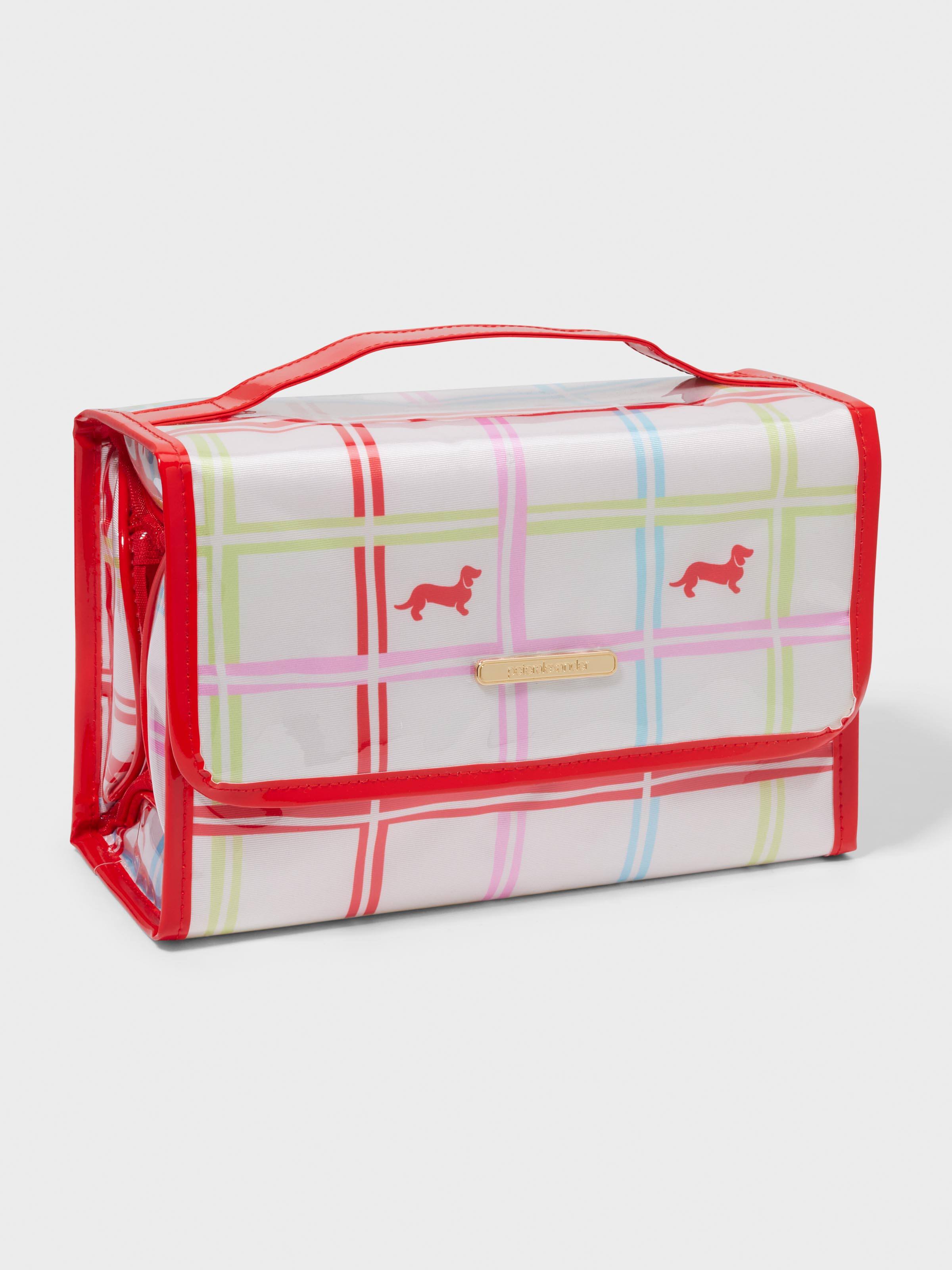 Penny Check Fold Out Cos Bag