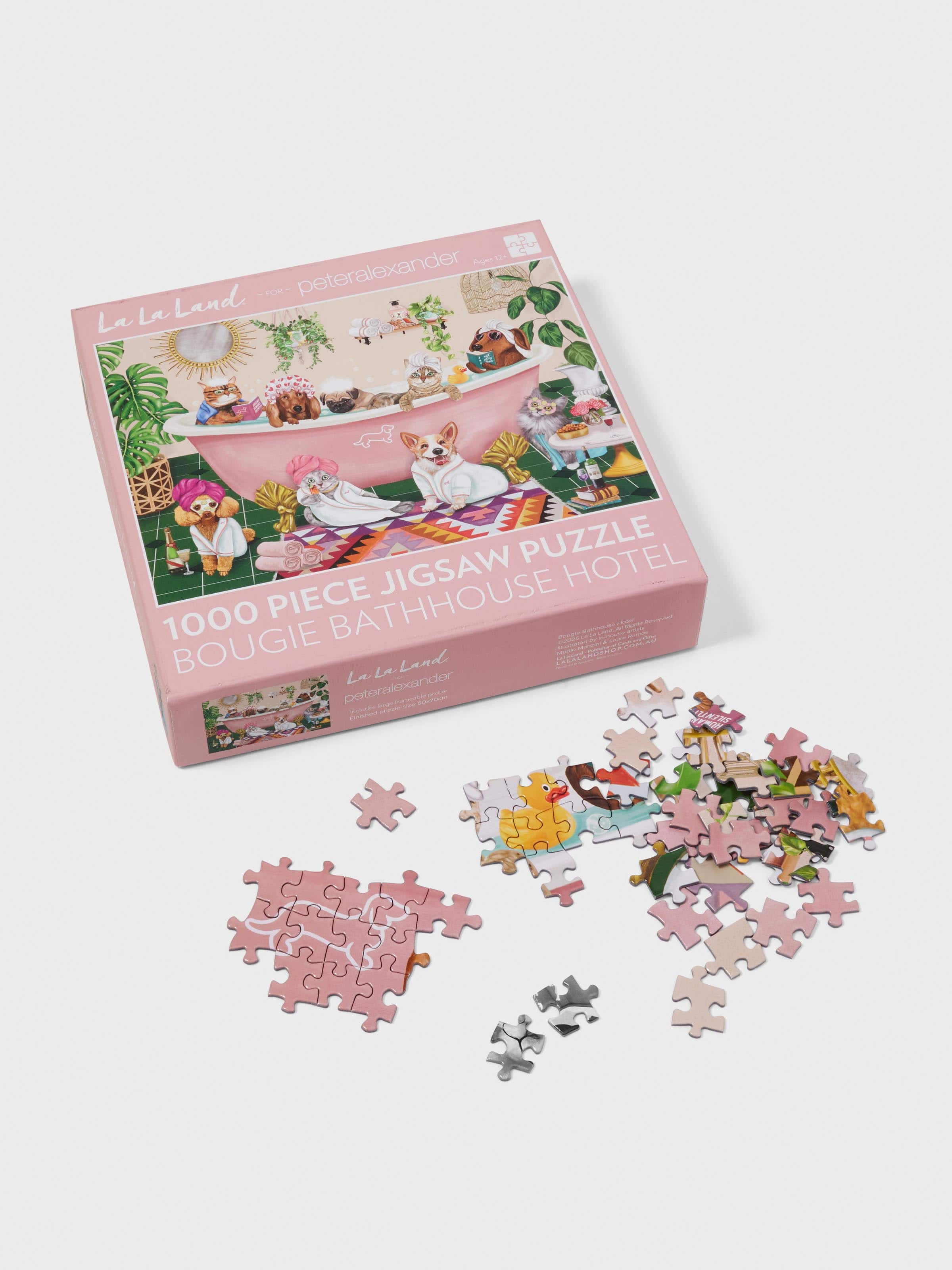 Bougie Dog Puzzle By La La Land