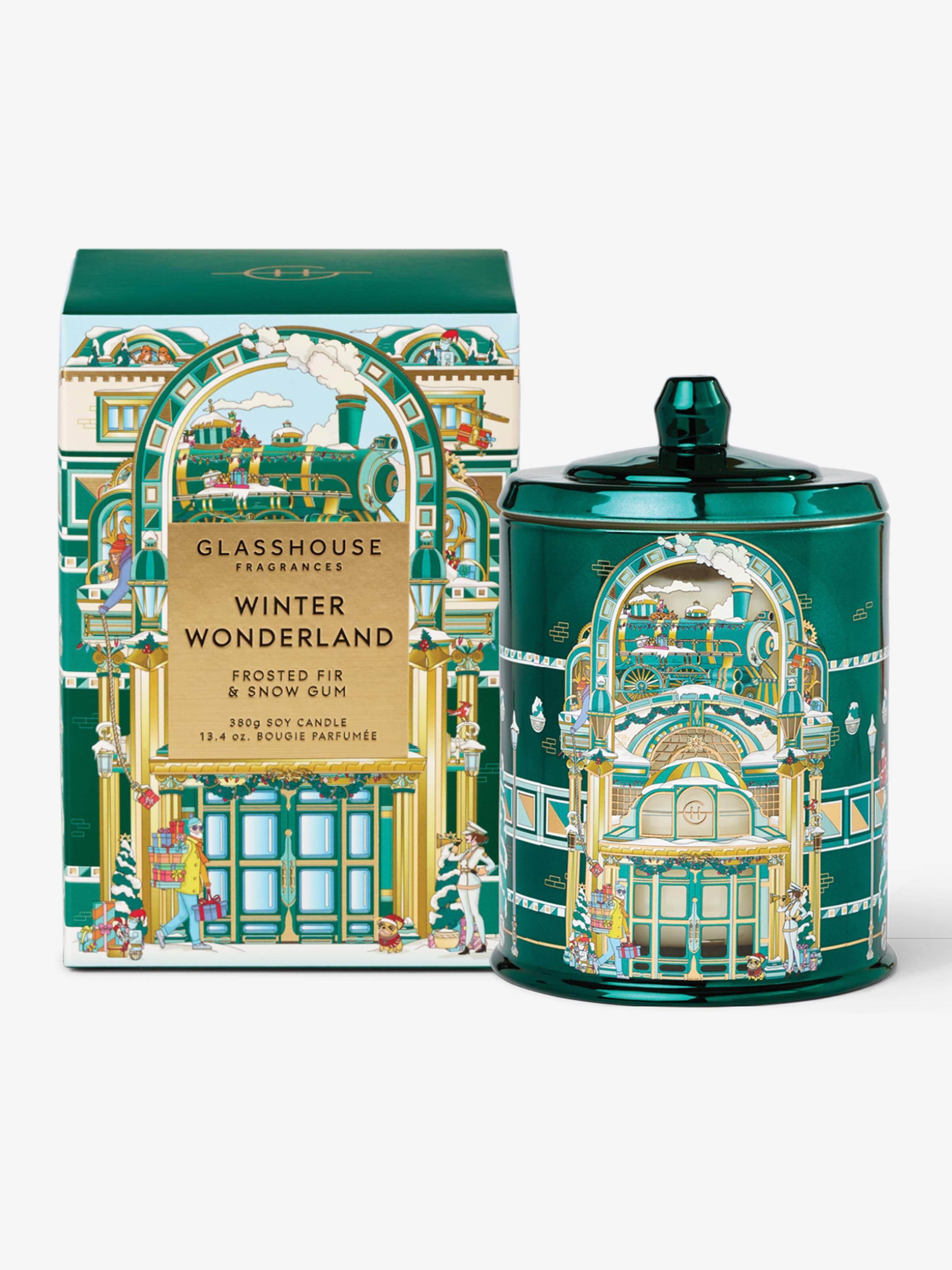 Glasshouse Fragrances Limited Edition Winter Wonderland Christmas 380G Candle