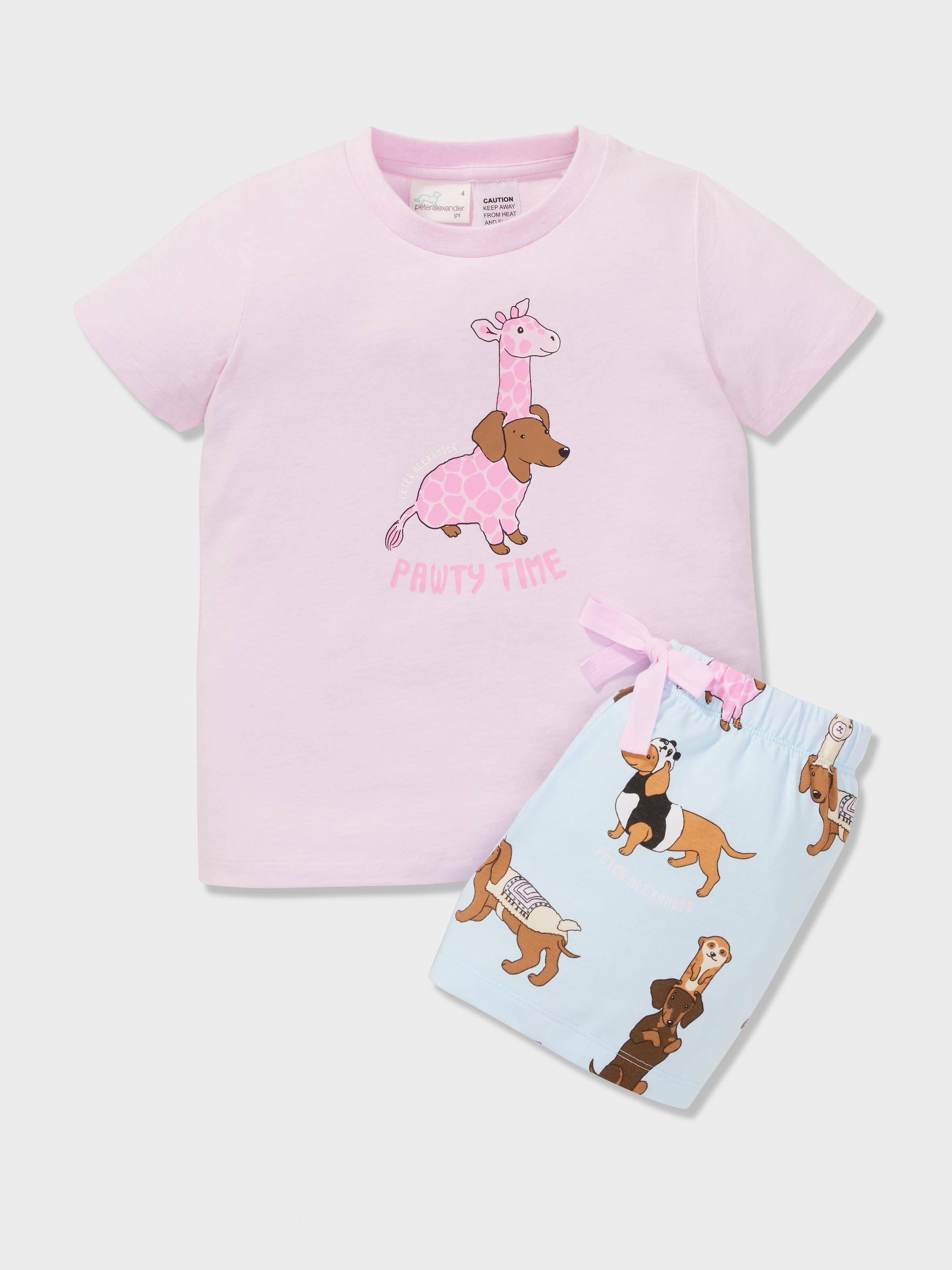 Girls Dress Up Penny Short Pj Set