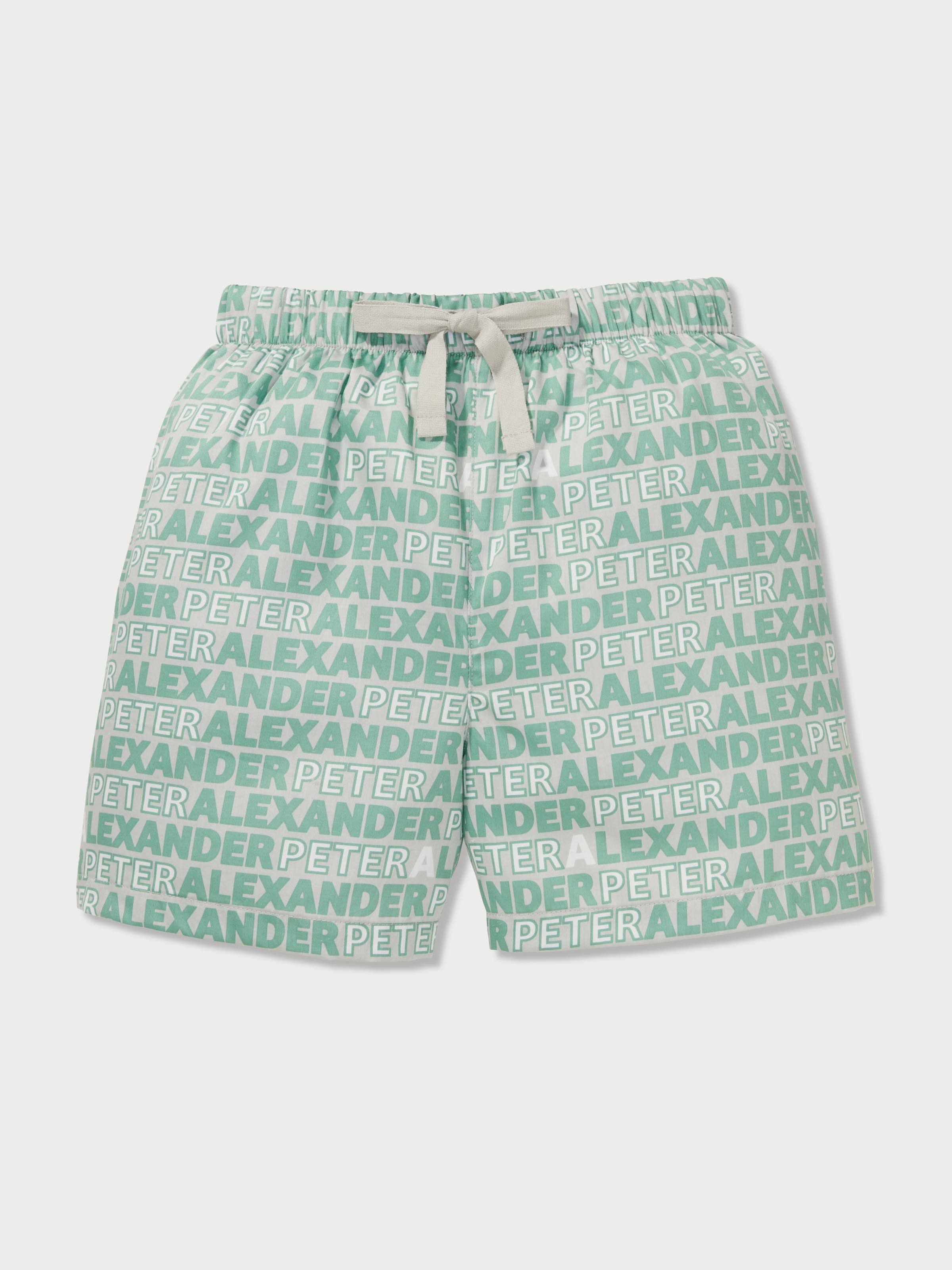 Boys P.A. Logo Short Pj Set