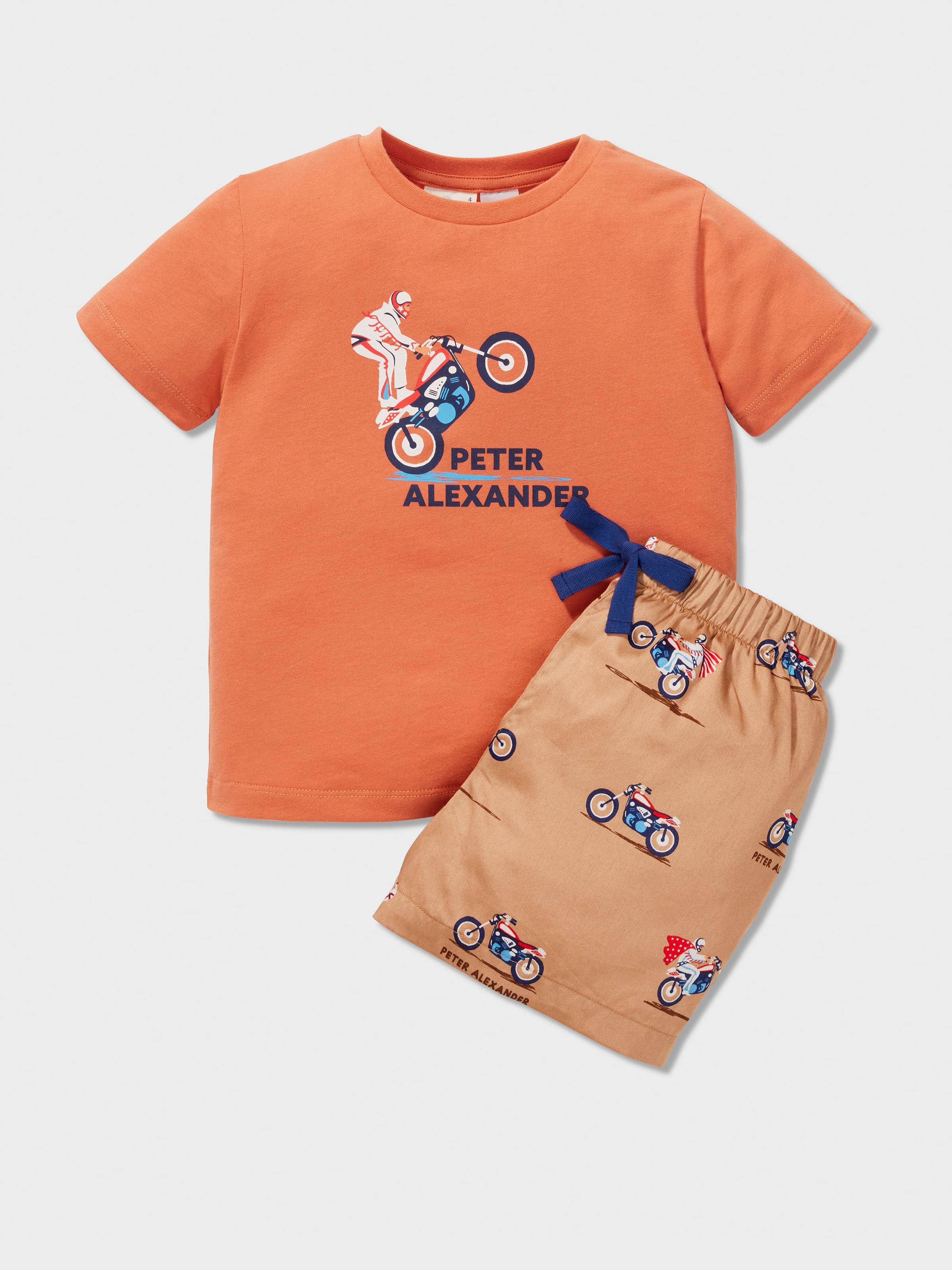 Boys Stuntman 100% Cotton Short Pj Set