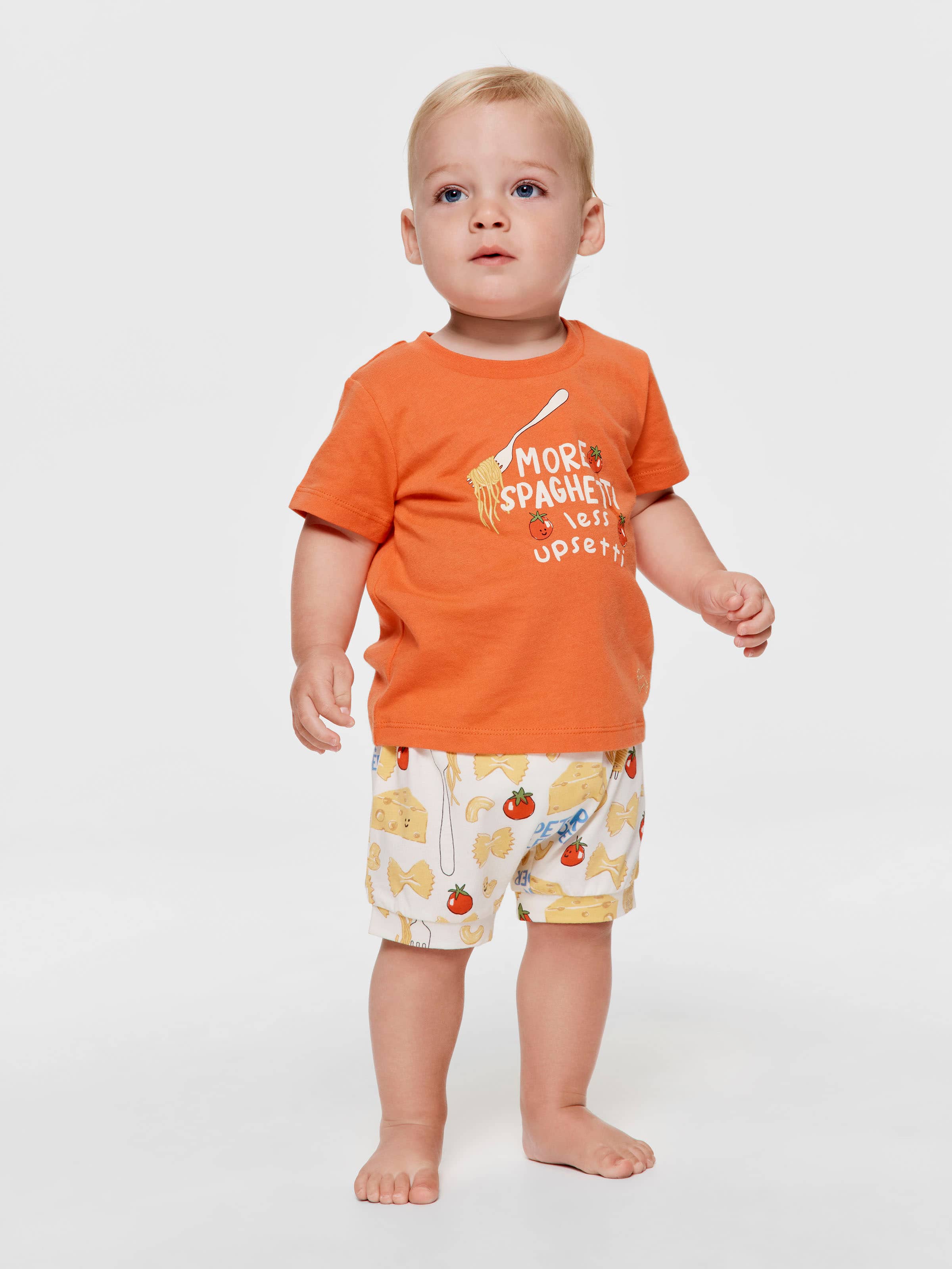 Baby Spaghetti Short Pj Set