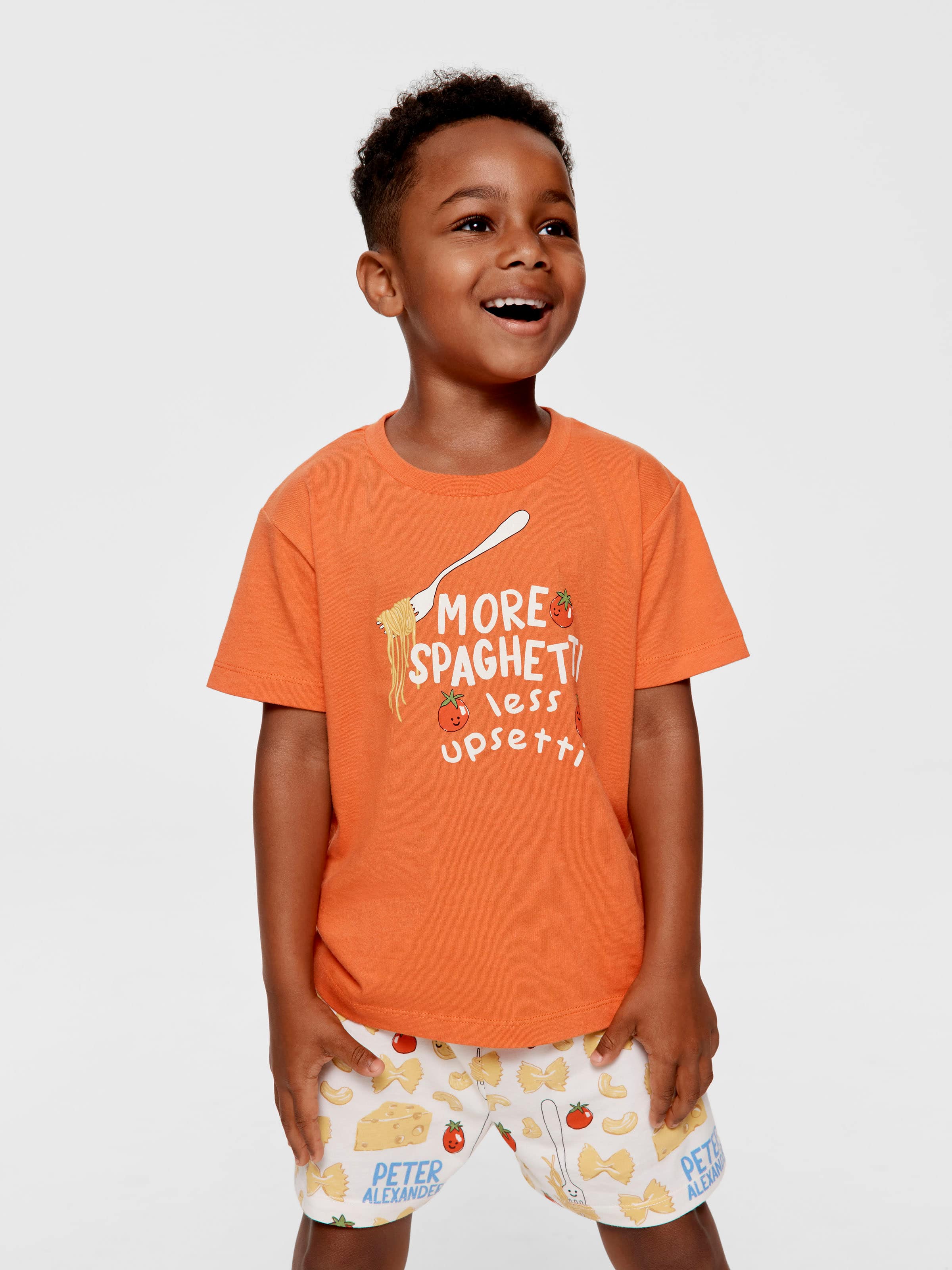 Jnr Boys Spaghetti Short Pj Set