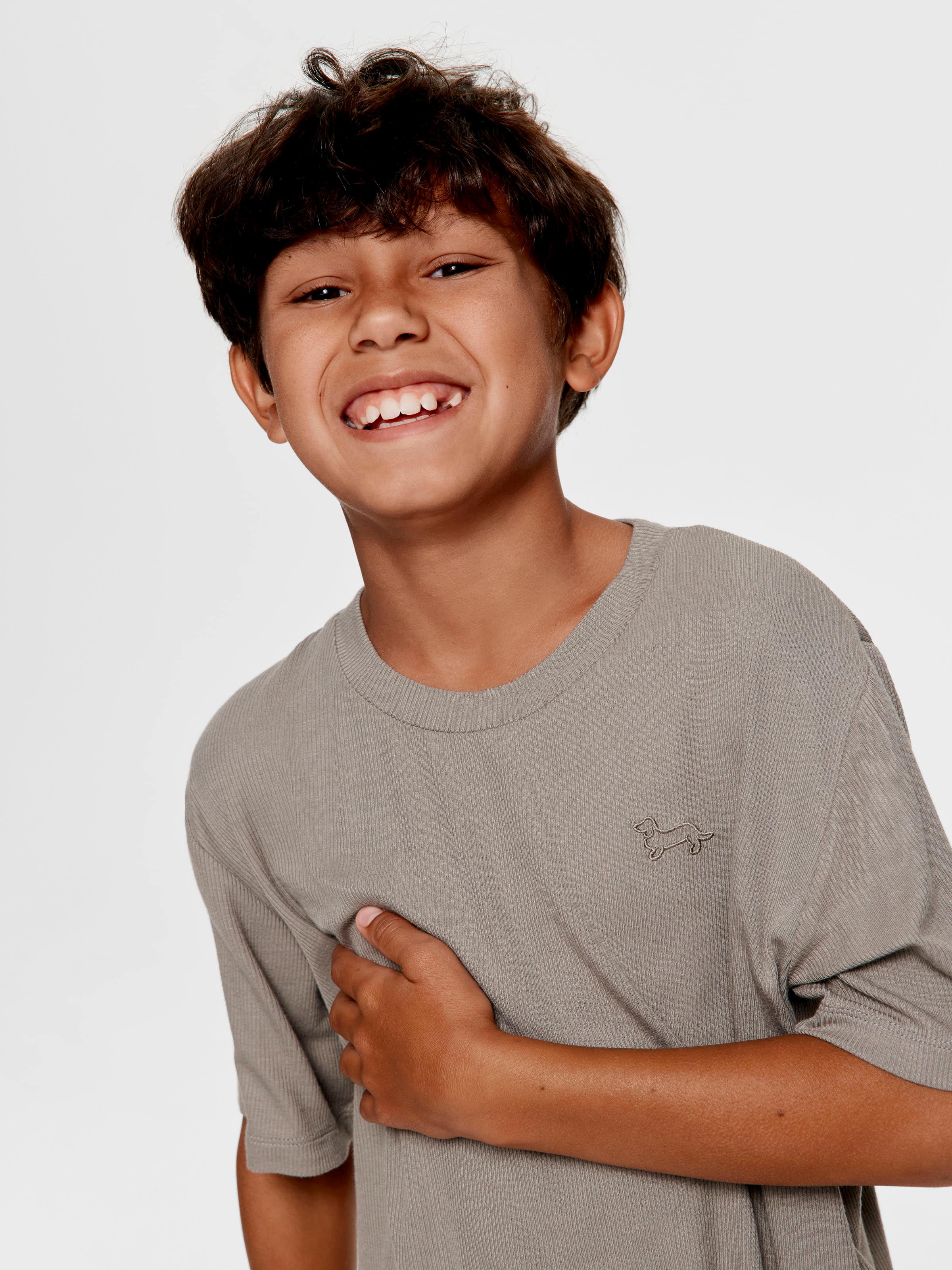 Boys Soft Rib Short Pj Set