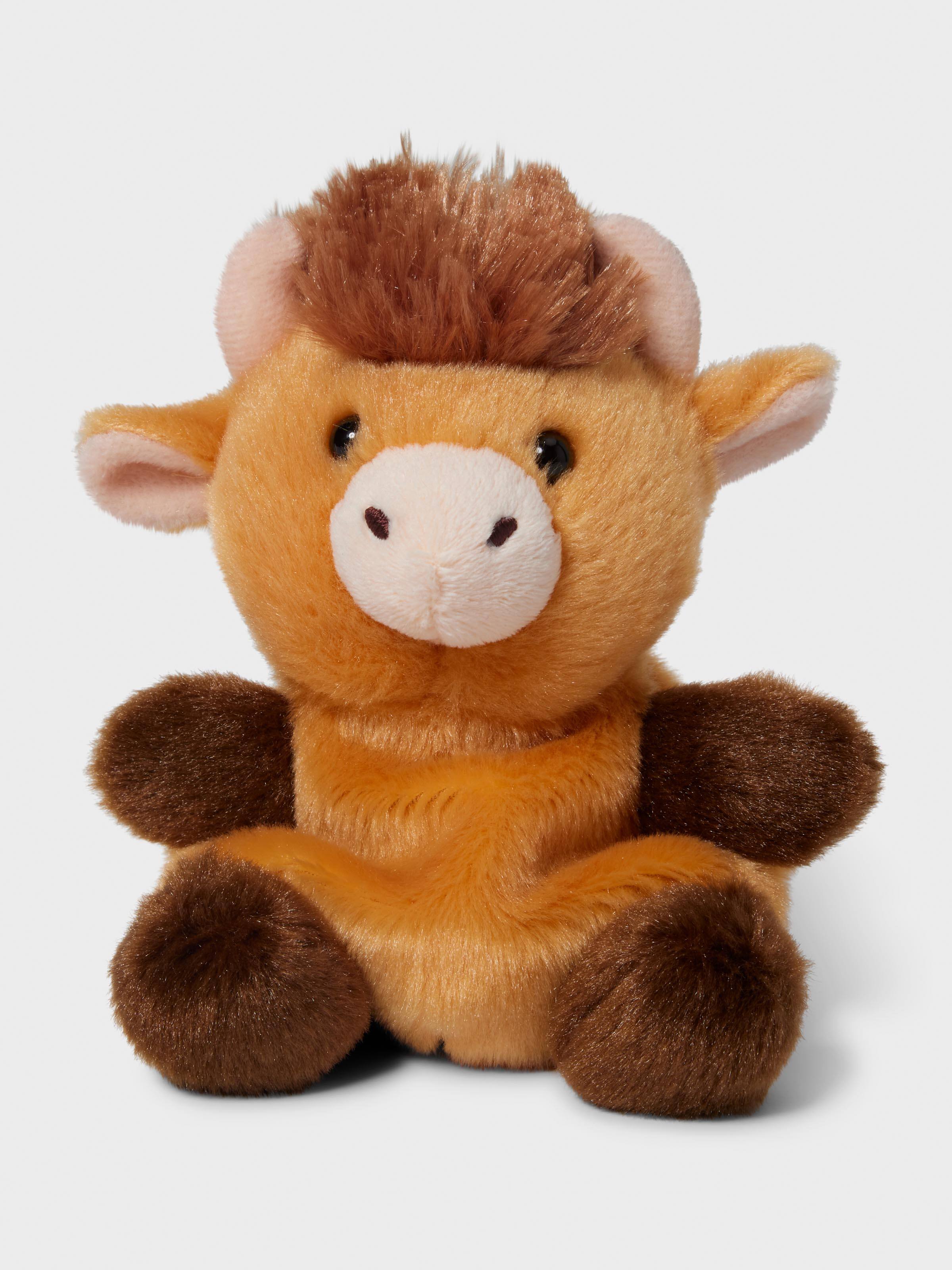 Palm Pal Highland Cow Plush