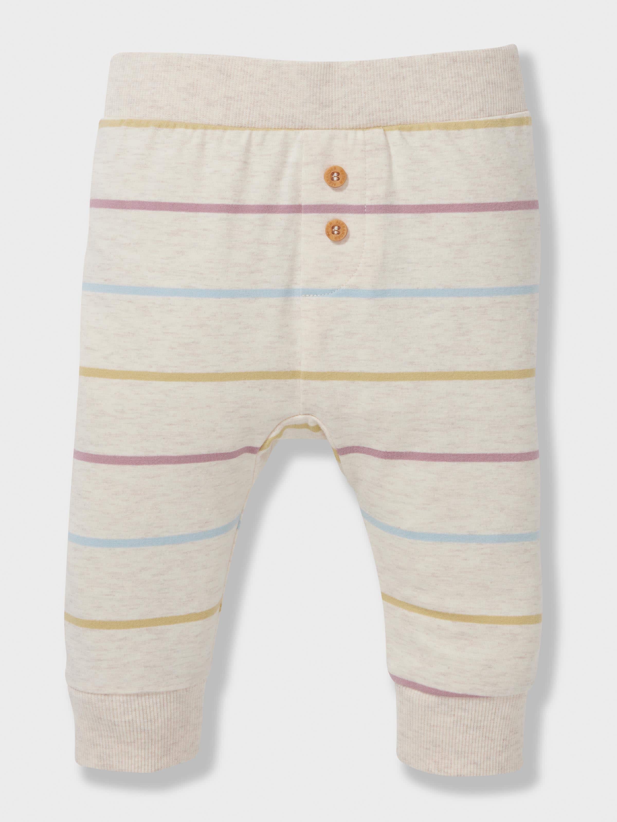 Baby Organics Striped Long Pj Set