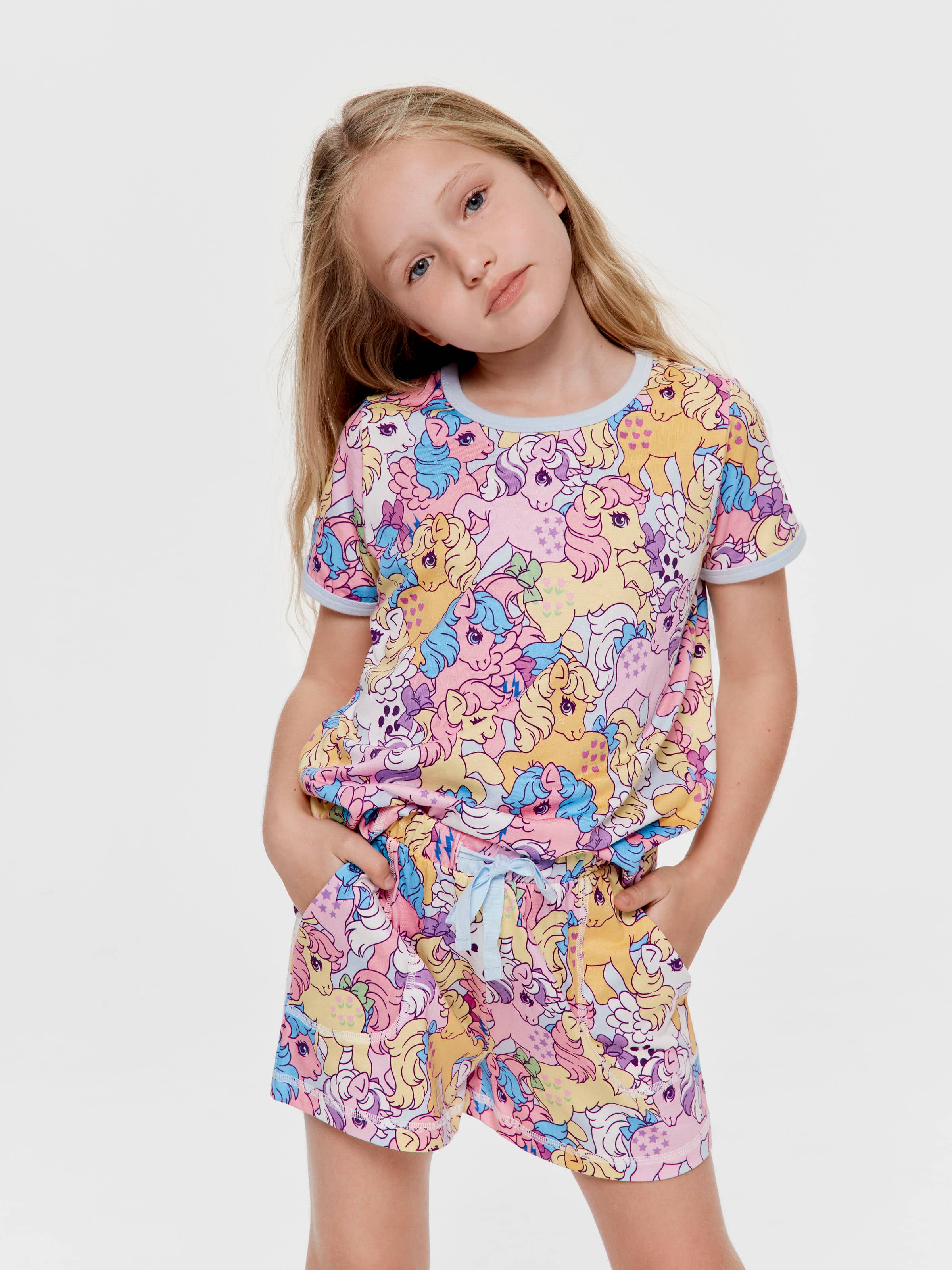 Girls My Little Pony Short Pj Set