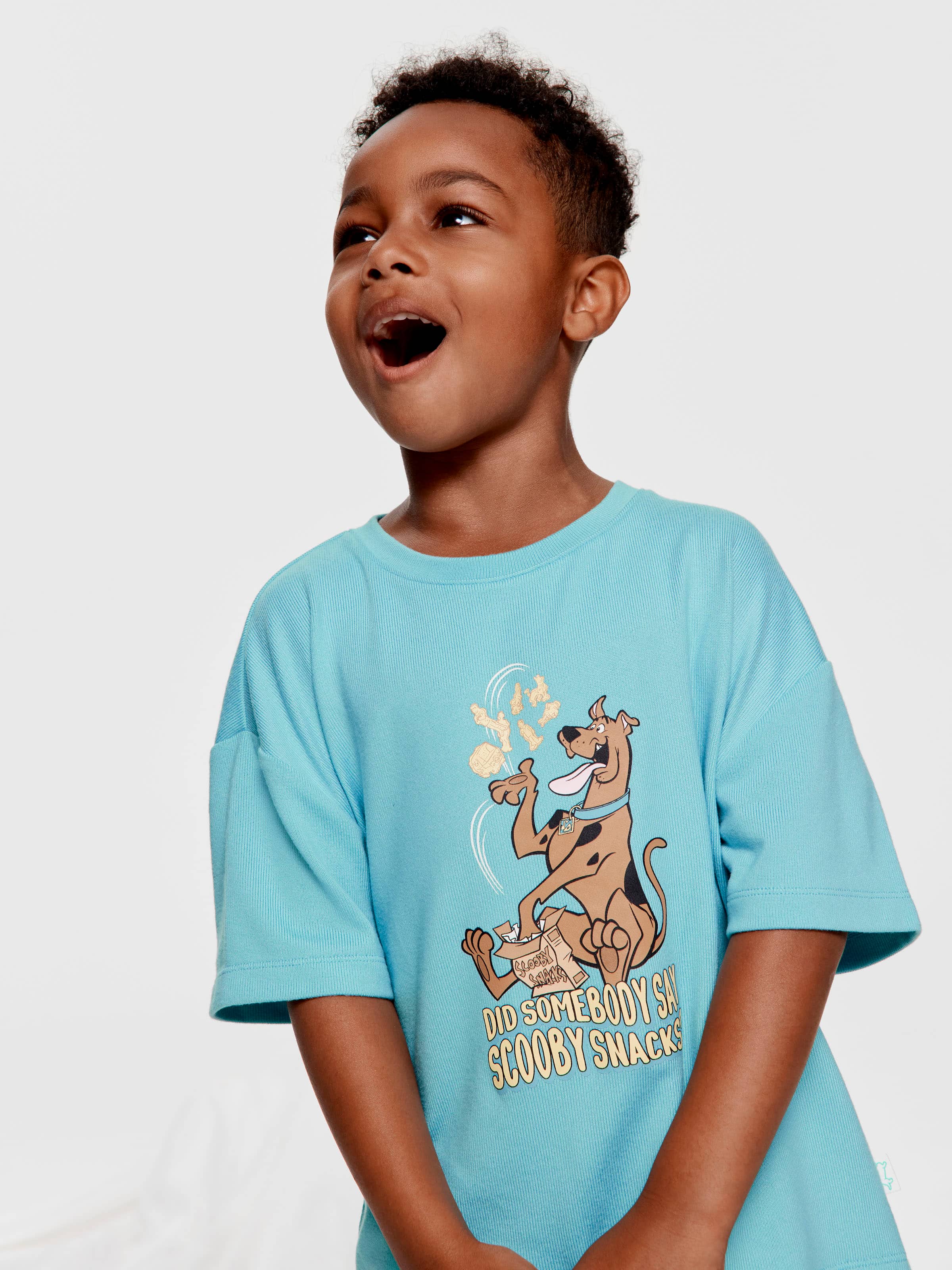 Jnr Kids Scooby-Doo Plush Short Pj Set