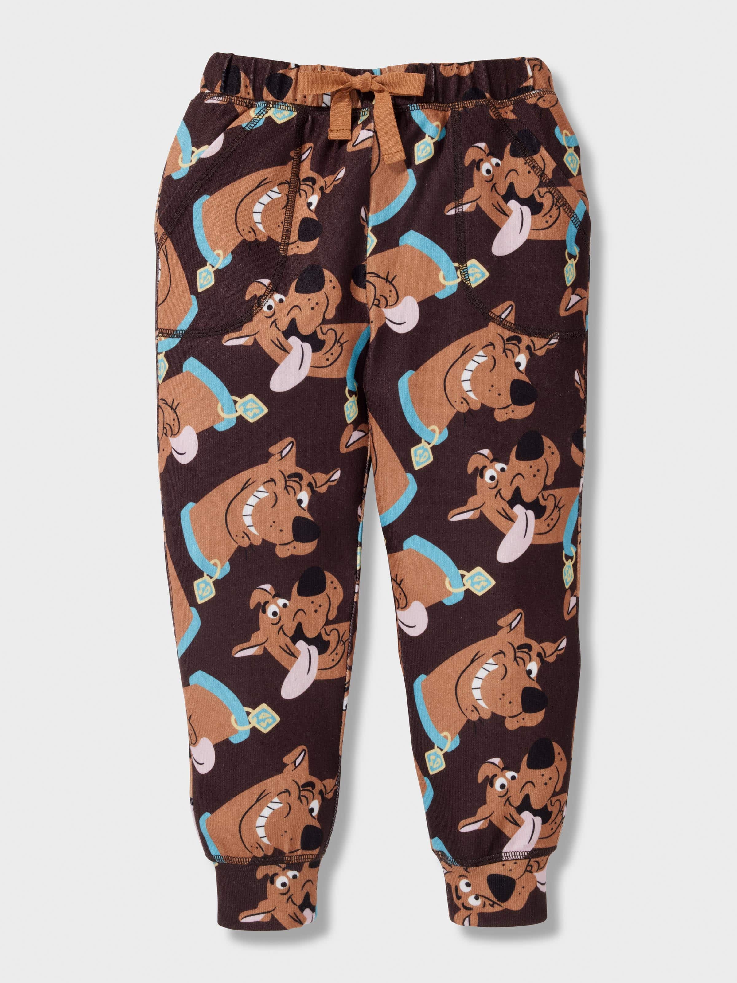 Jnr Kids Scooby-Doo Plush Long Pj Set