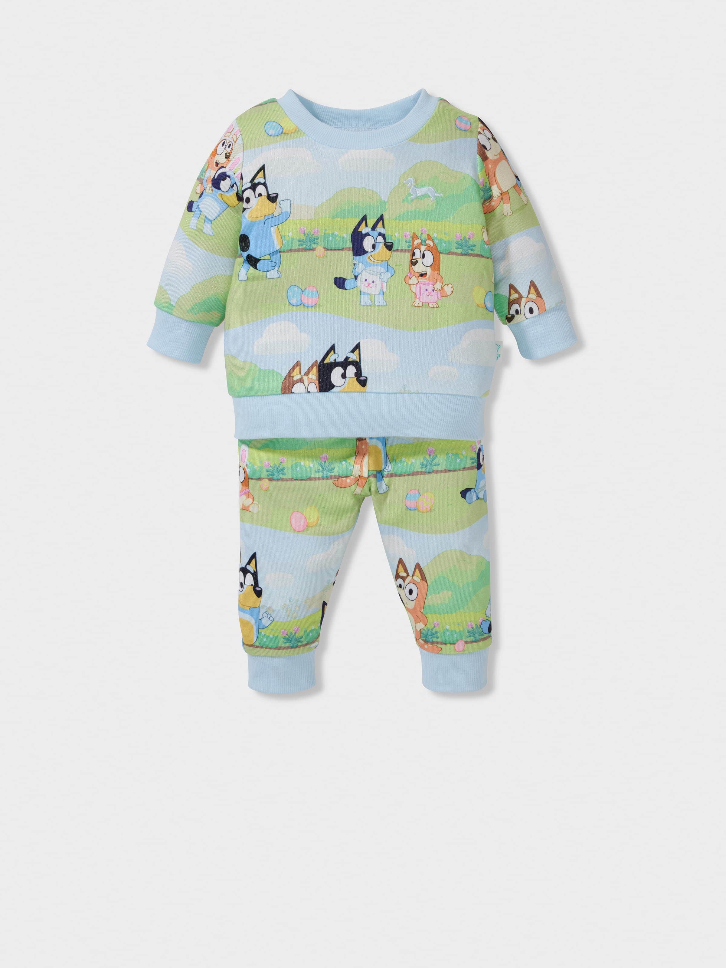 Baby Bluey Plush Long Pj Set