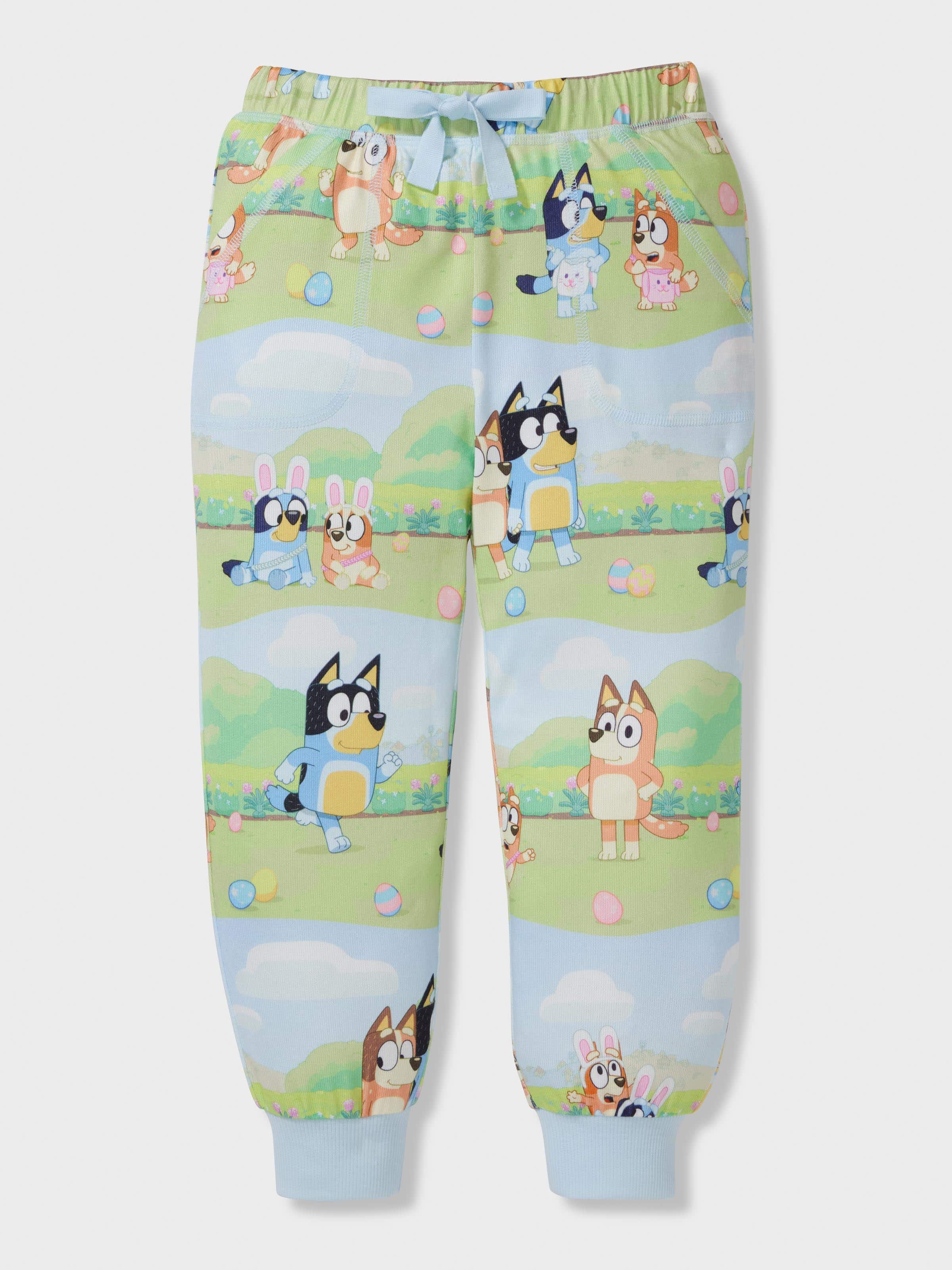 Kids Bluey Plush Long Pj Set