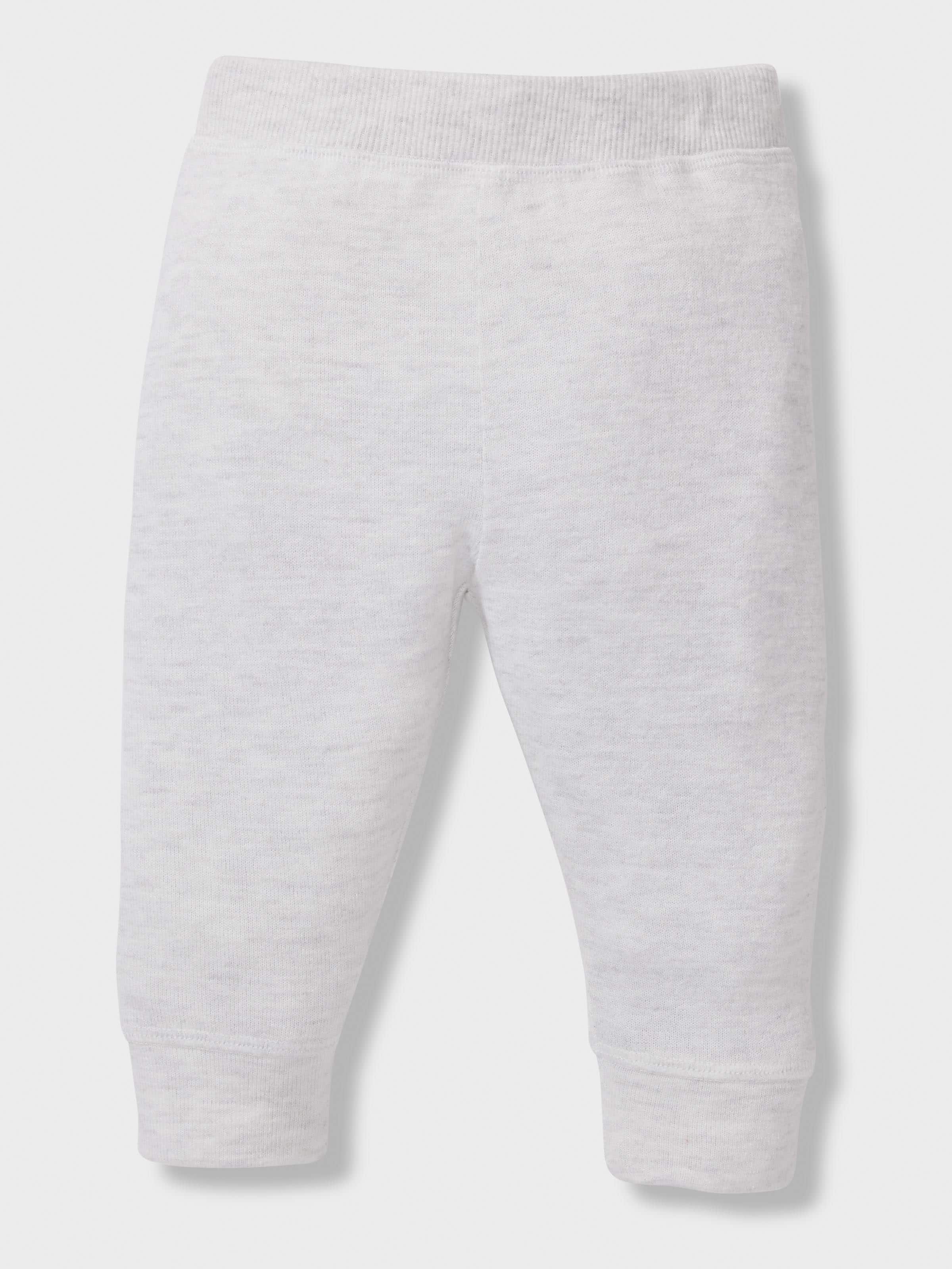 Baby Stone Grey Fuzzy Long Pj Set