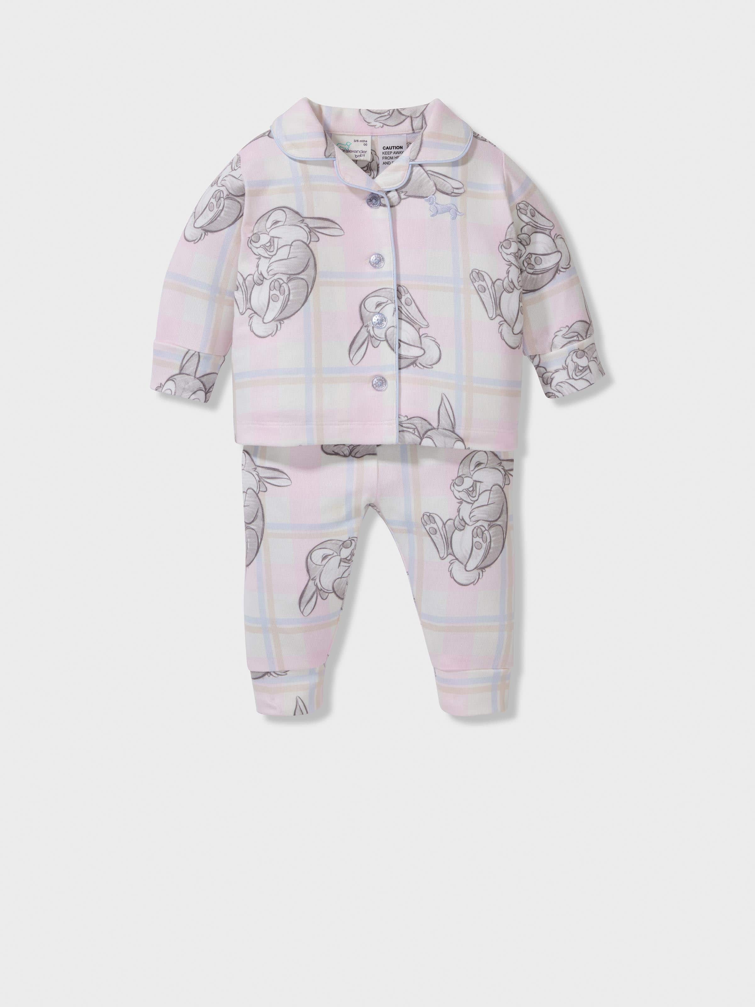 Baby Disney Thumper Plush Long Classic Pj Set