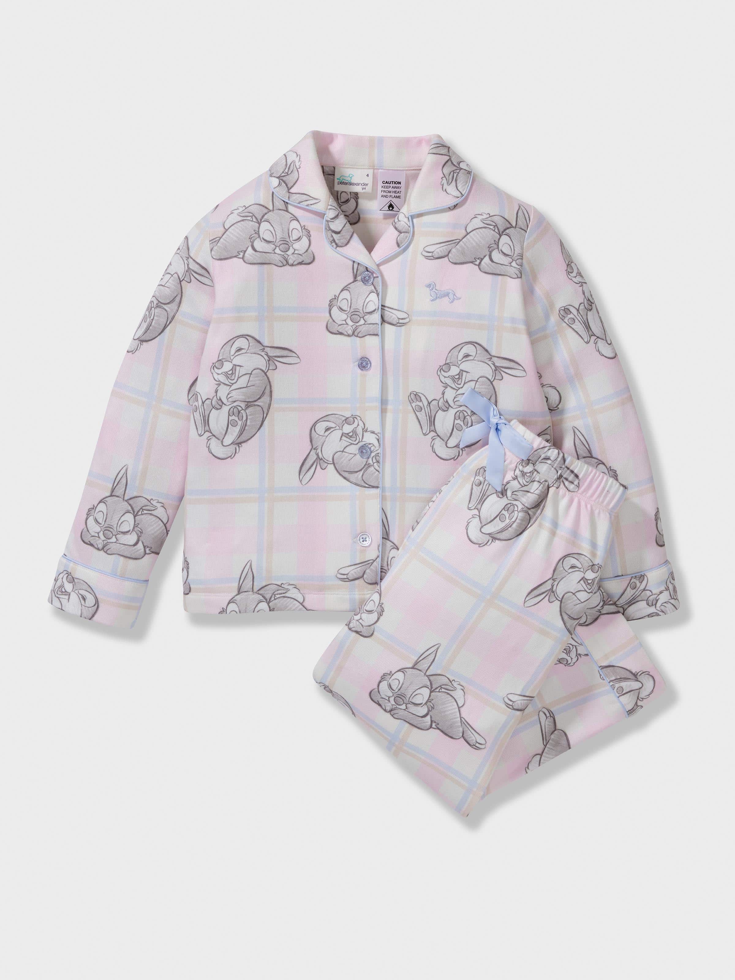 Girls Disney Thumper Plush Long Classic Pj Set