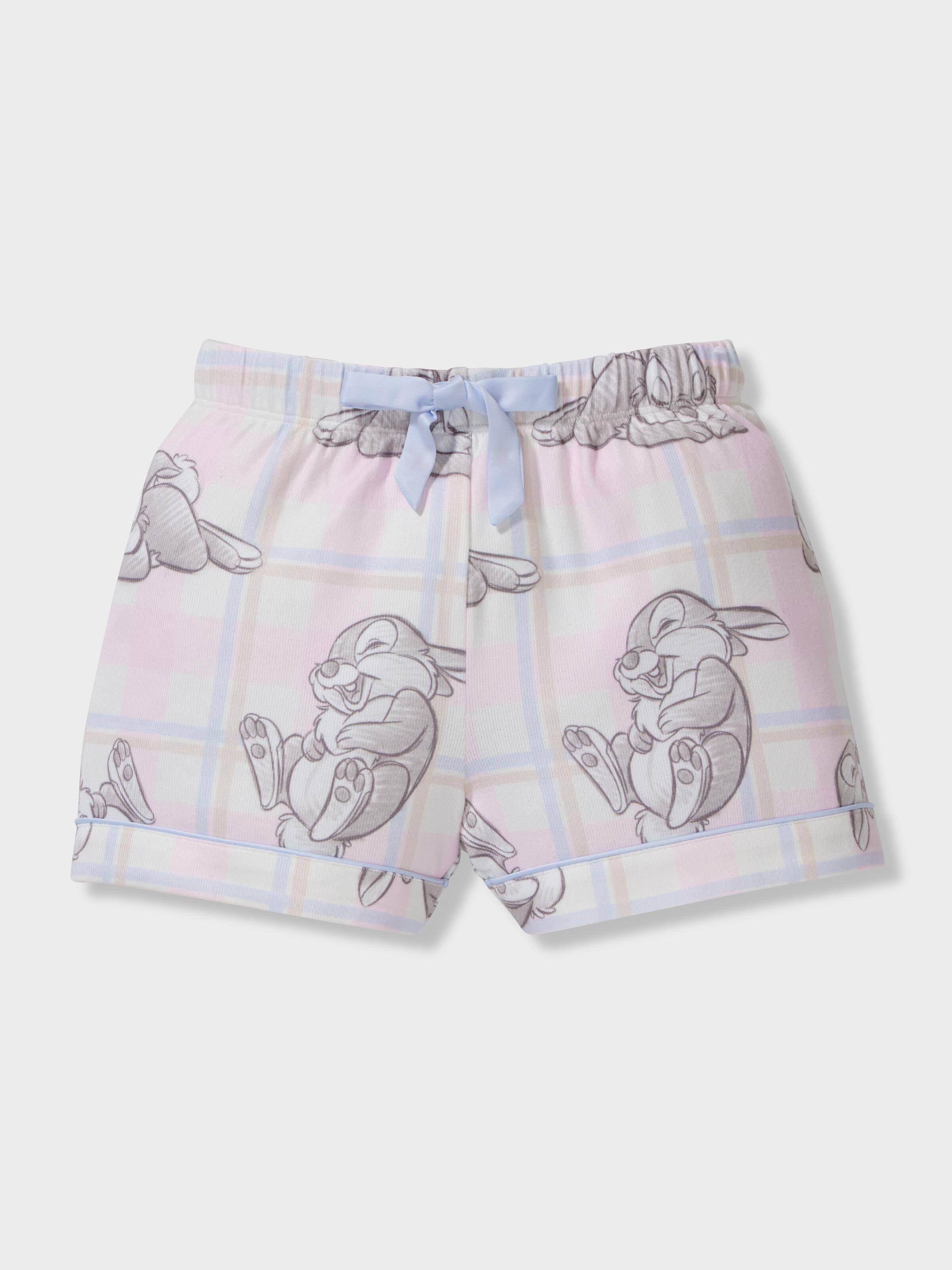 Jnr Girls Disney Thumper Plush Short Classic Pj Set