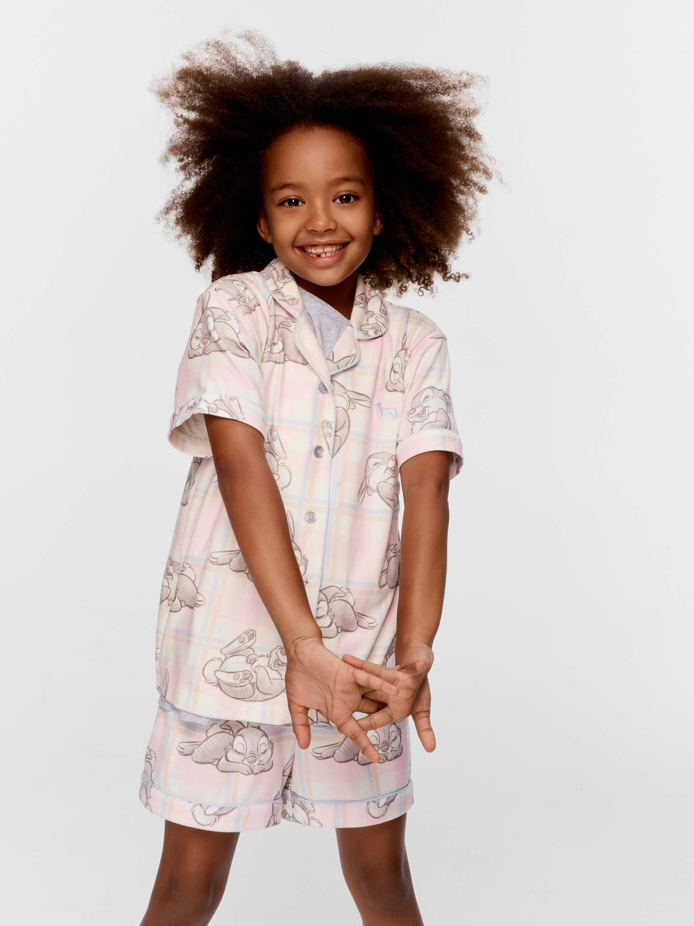 Girls Disney Thumper Plush Short Classic Pj Set
