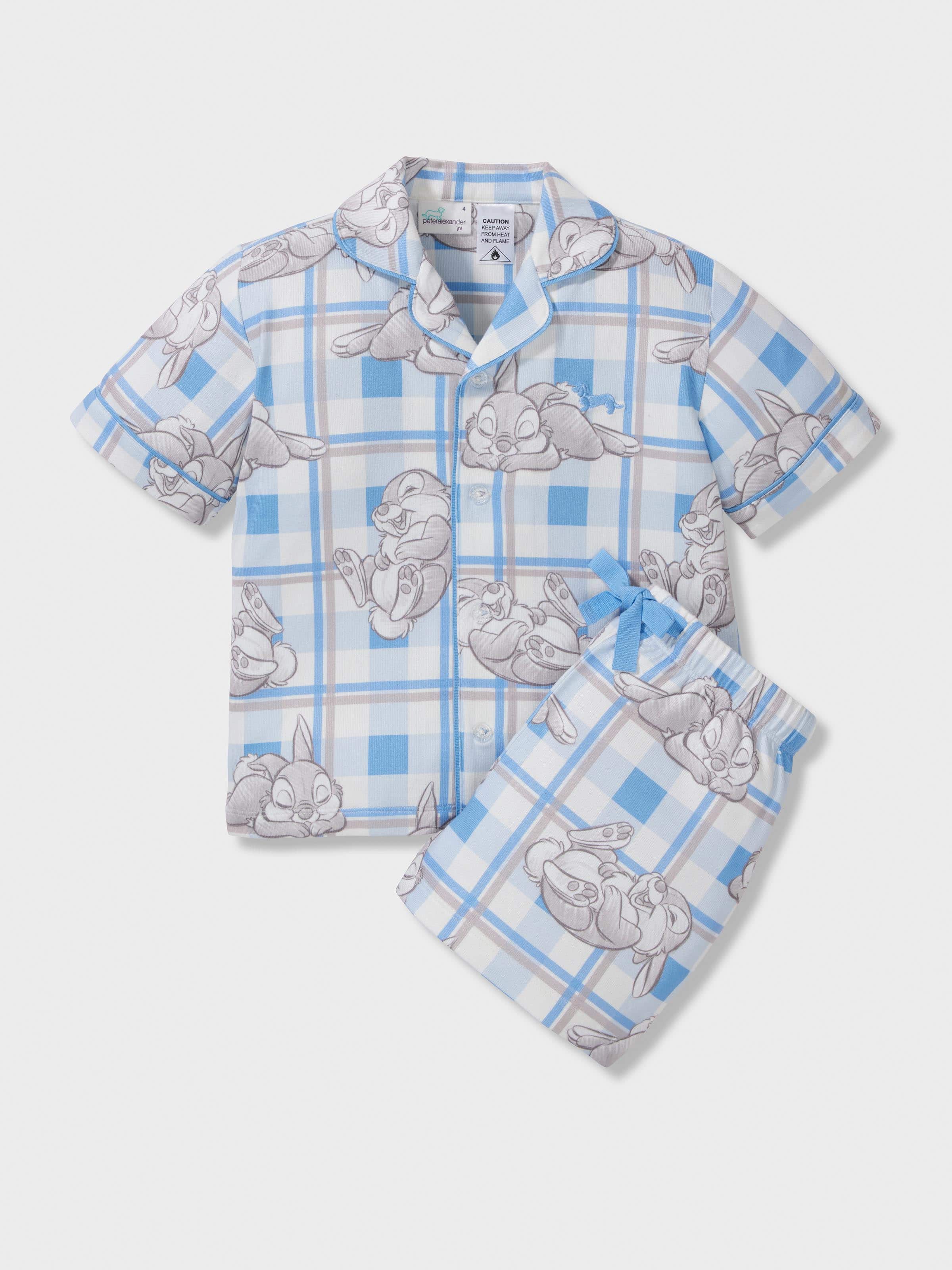 Boys Disney Thumper Plush Short Classic Pj Set
