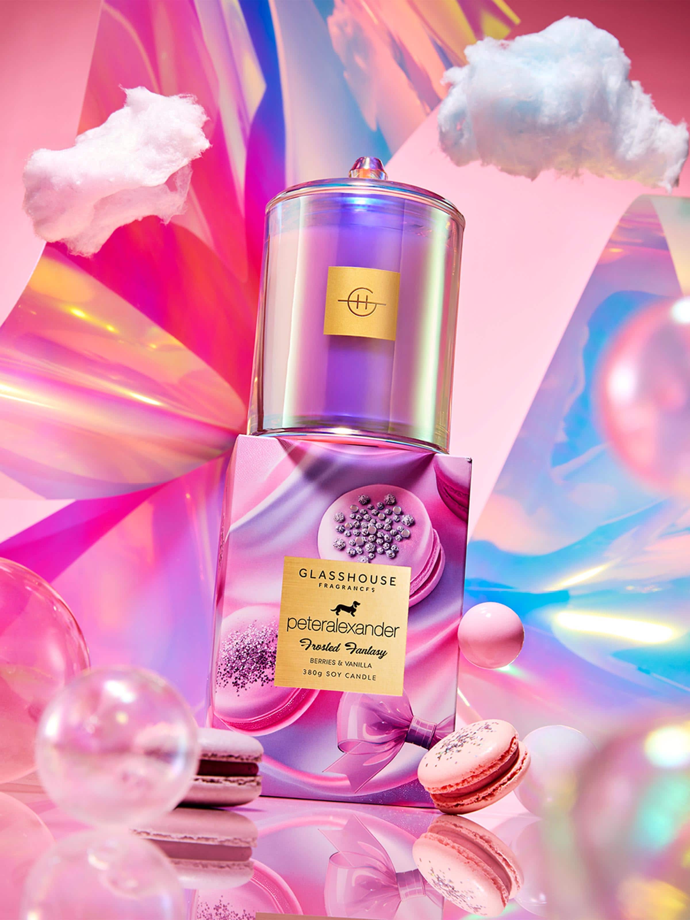 Glasshouse Fragrances Limited Edition Frosted Fantasy 380G Candle