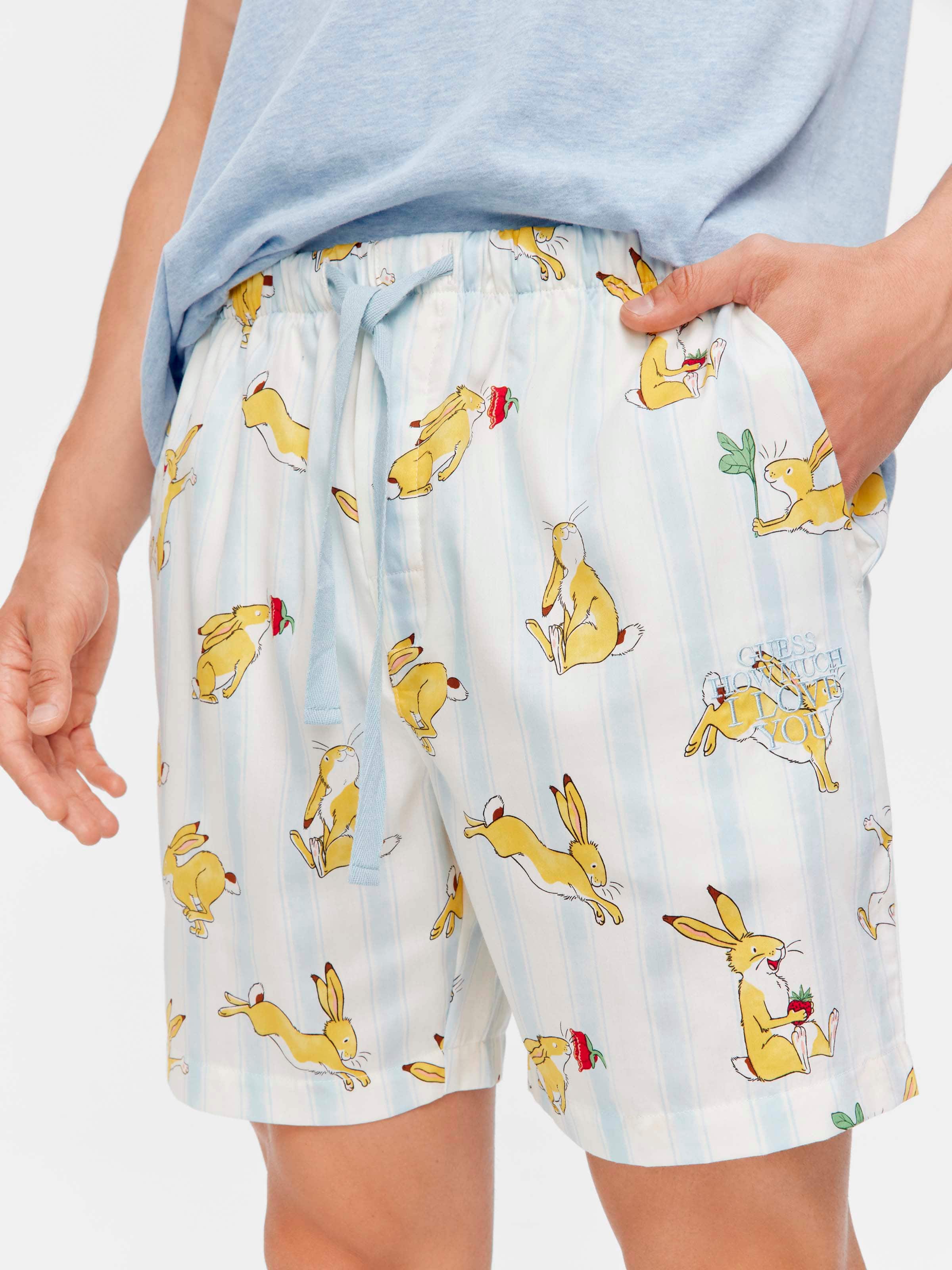 Guess How Much I Love You 100% Cotton Mid Short