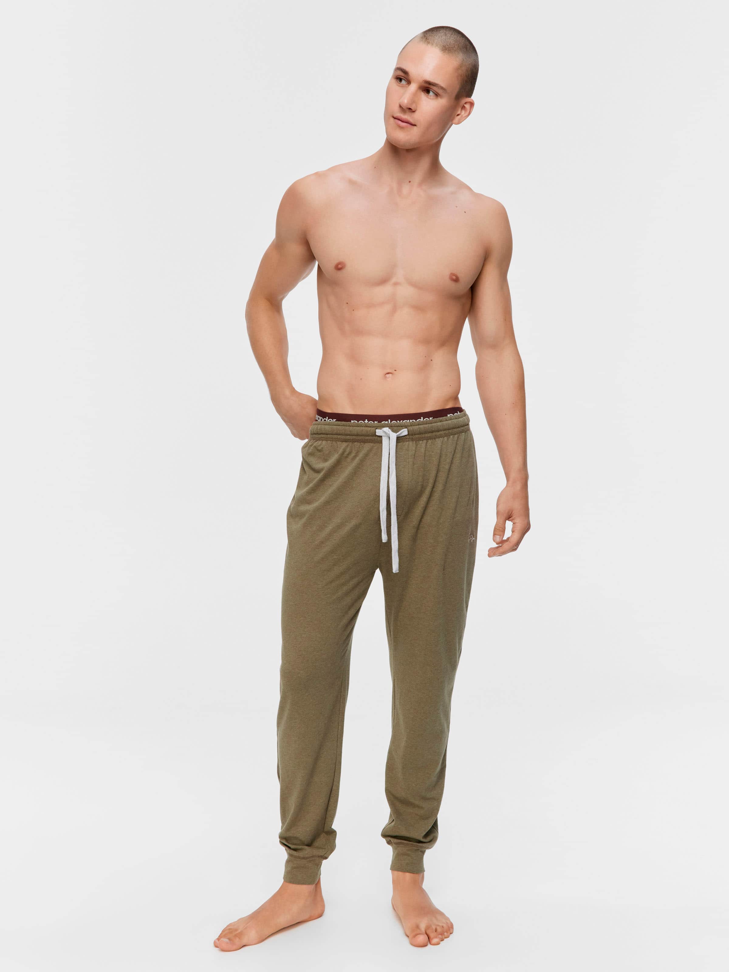 Dusty Olive Jogger Pj Pant