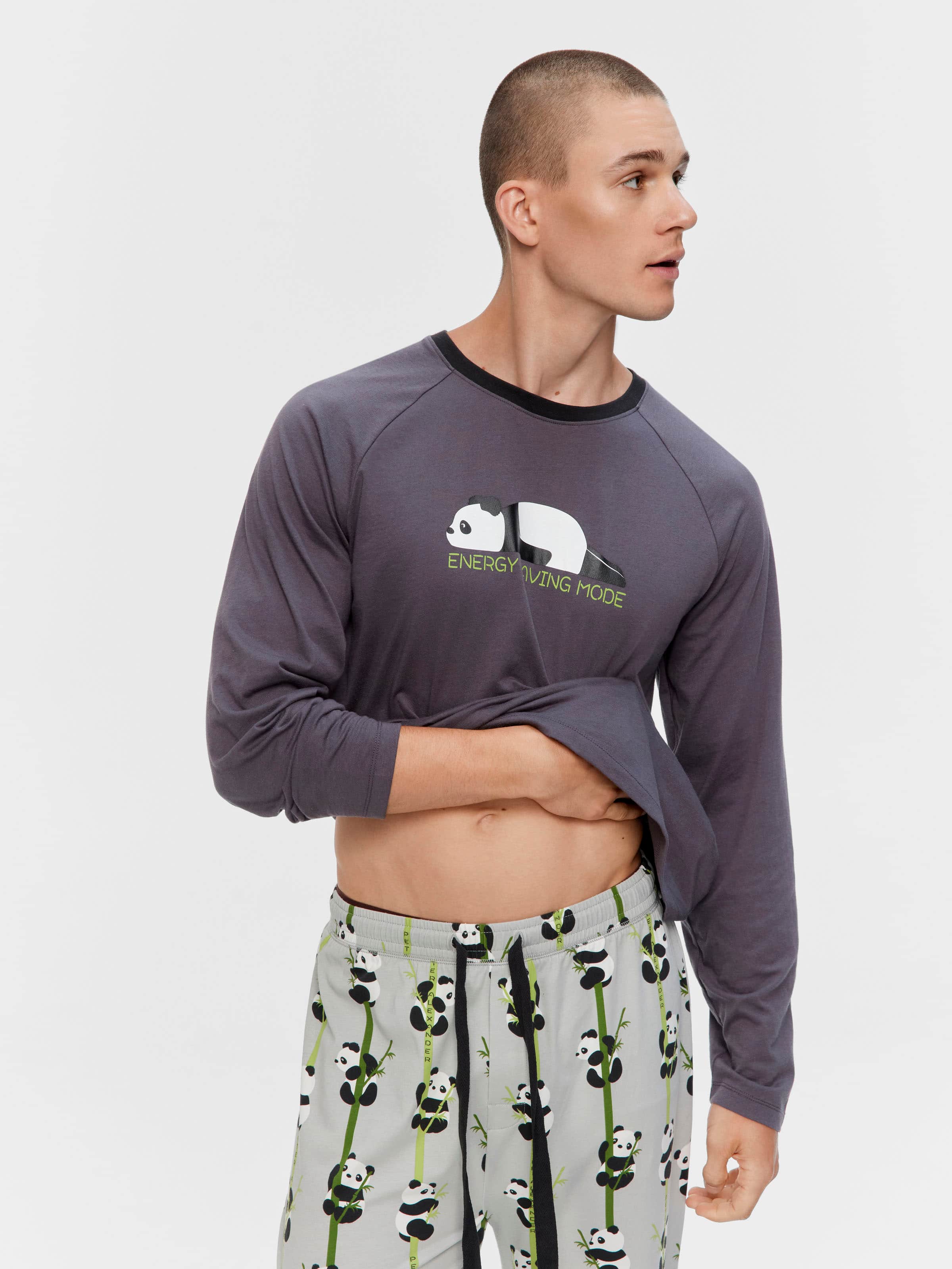 Panda Energy Saving Long Sleeve Top