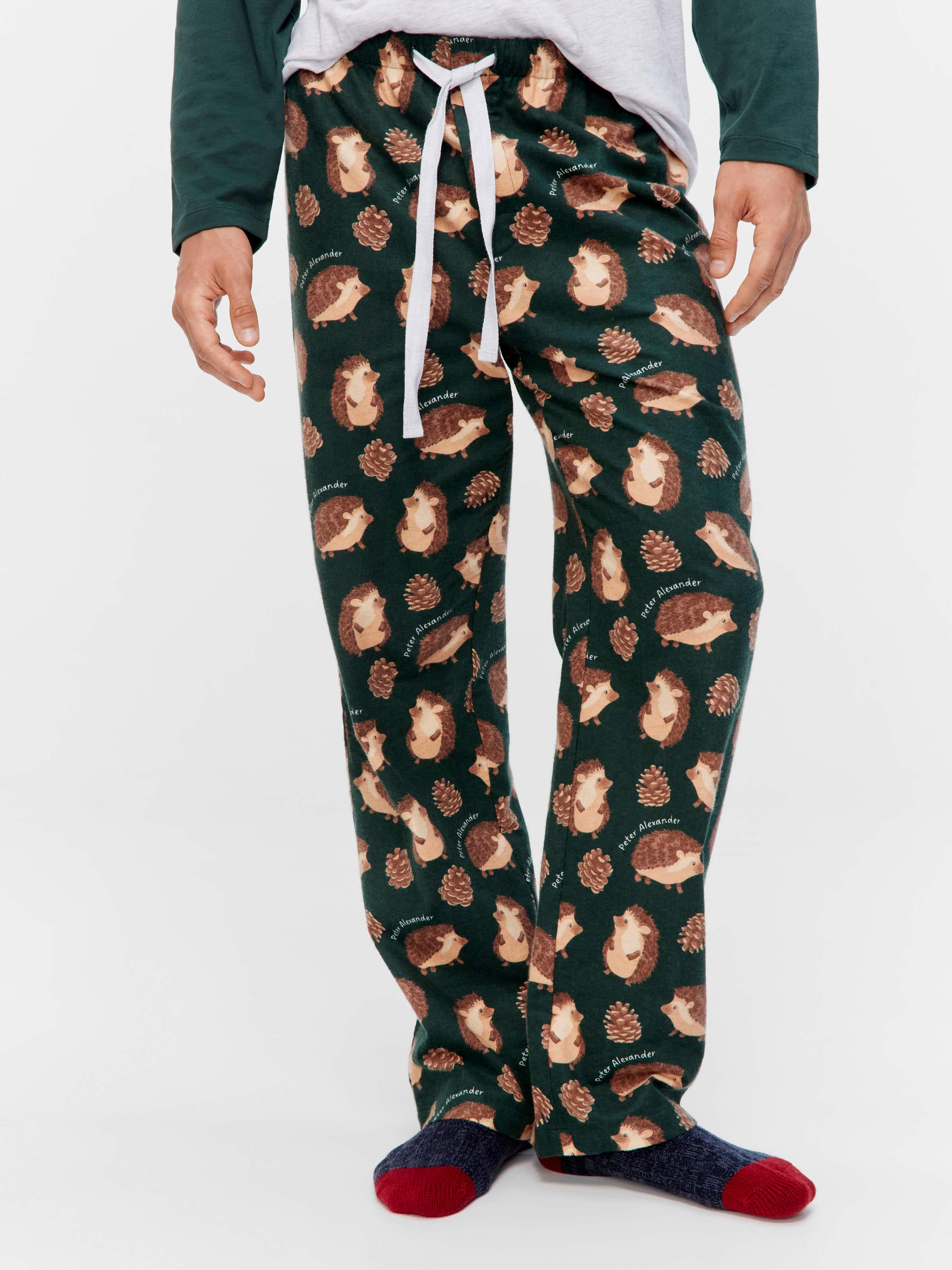 Hedgehog Flannelette Classic Pj Pant
