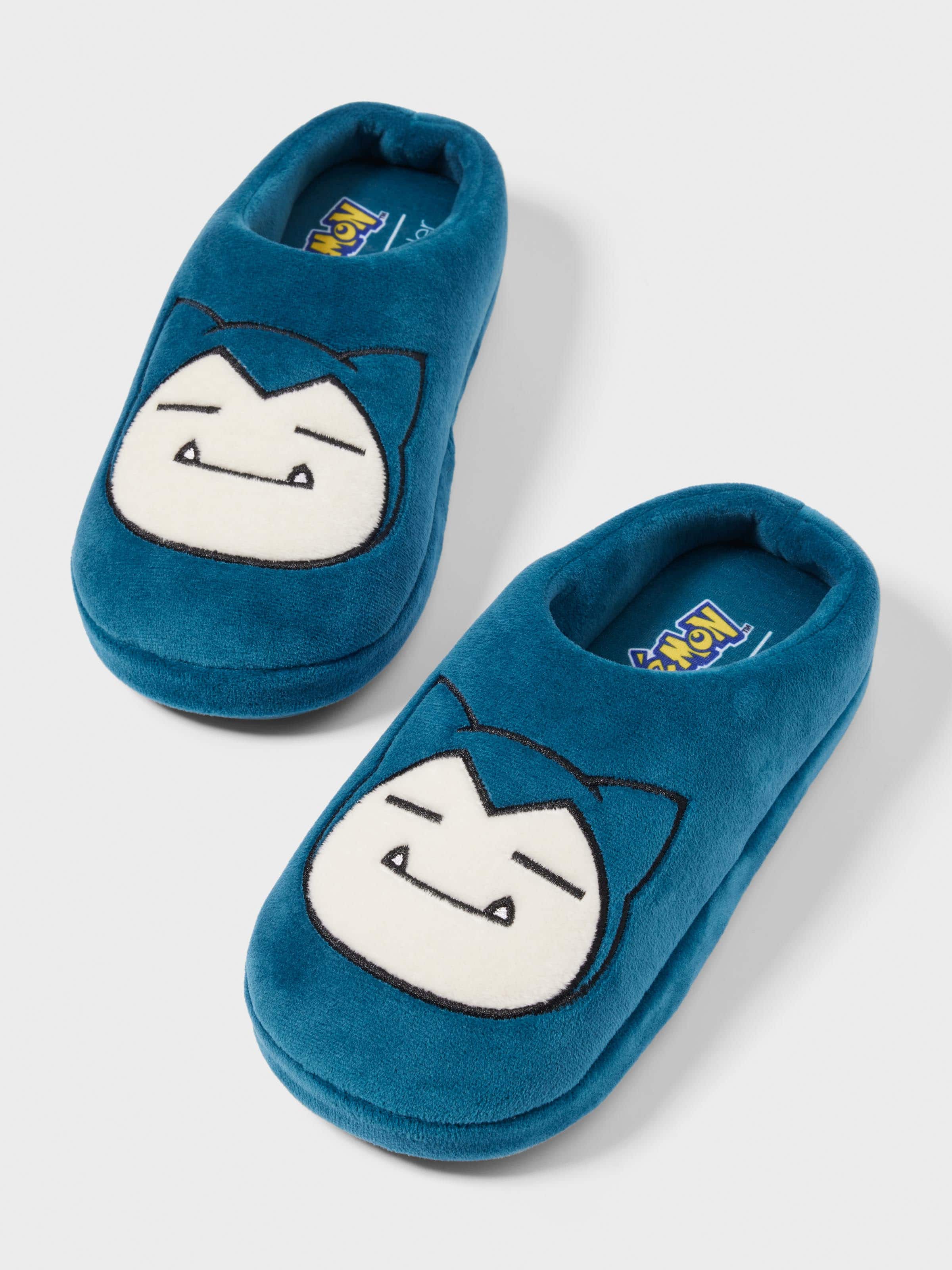 Kids Pokemon Snorlax Slipper