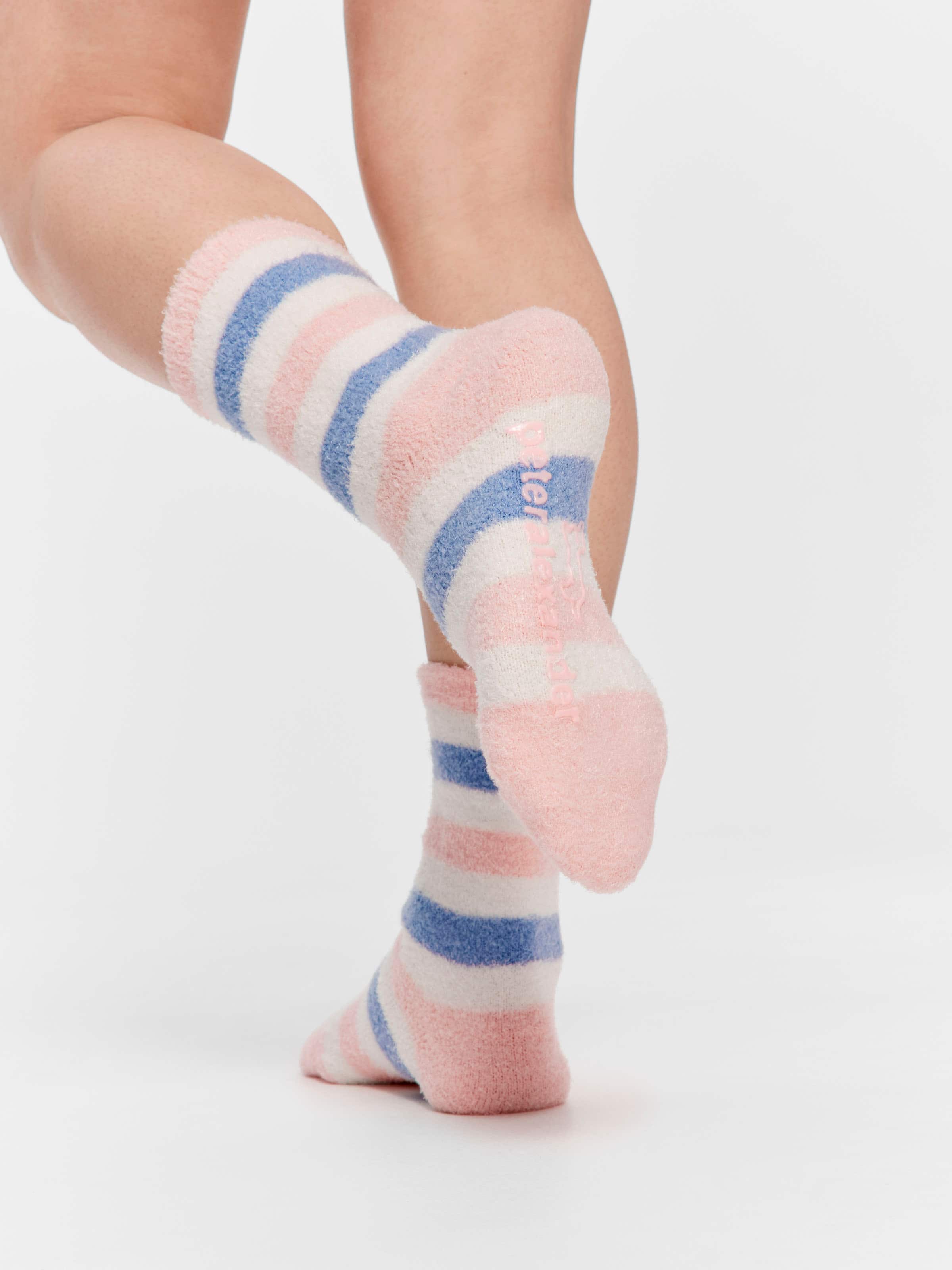 Blue & Pink Stripe Sock