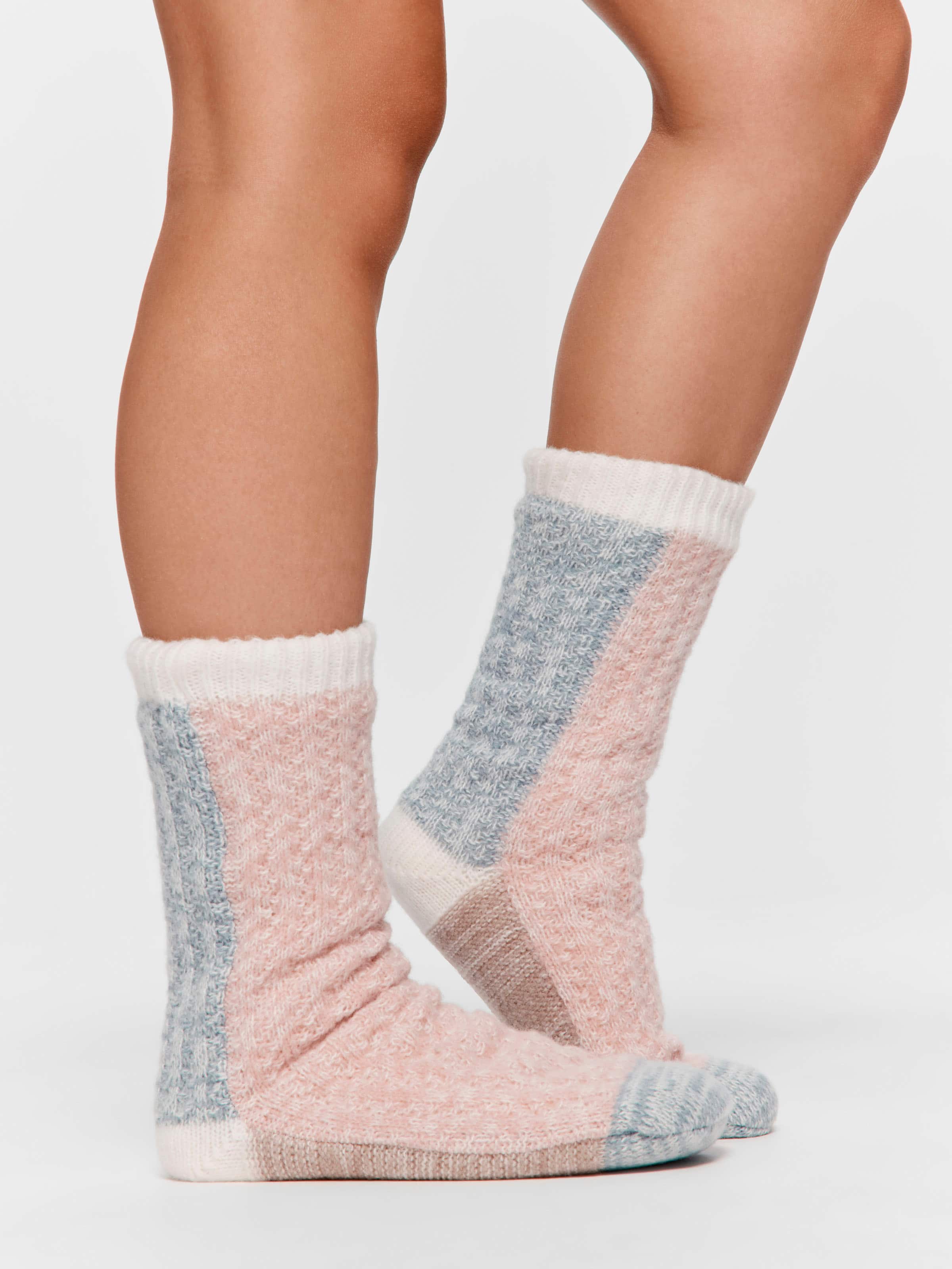Chunky Colour Block Sock