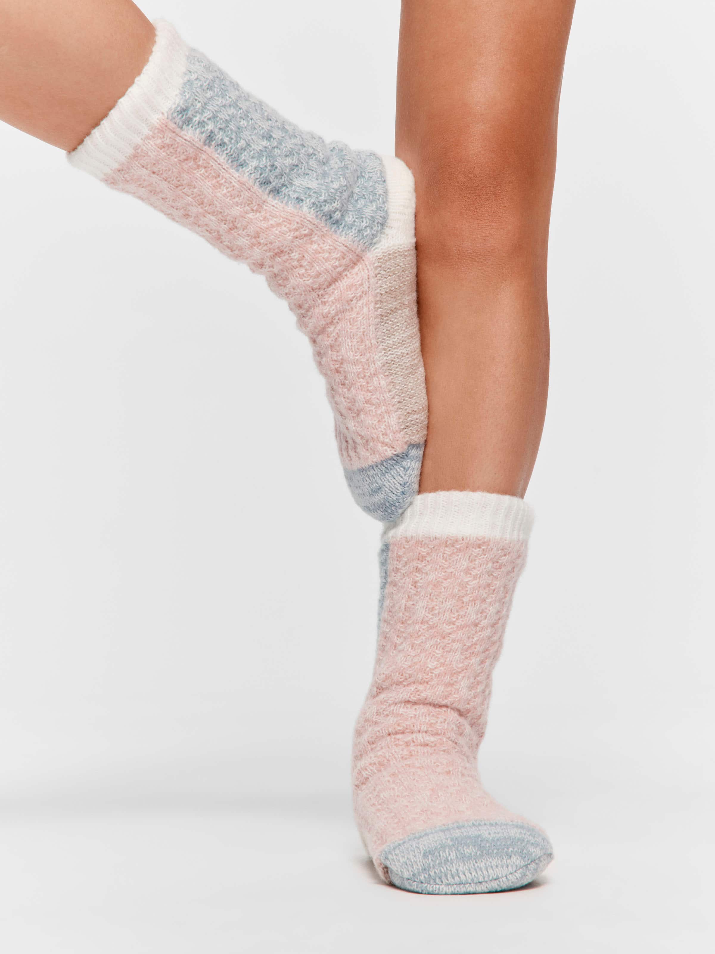 Chunky Colour Block Sock