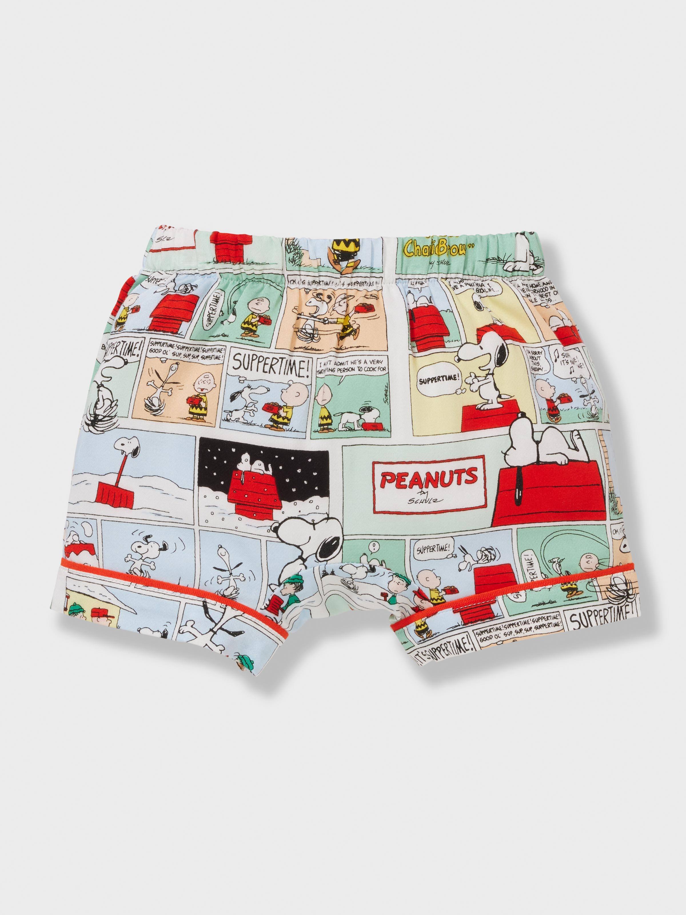 Baby Peanuts Comic 100% Cotton Short Classic Pj Set