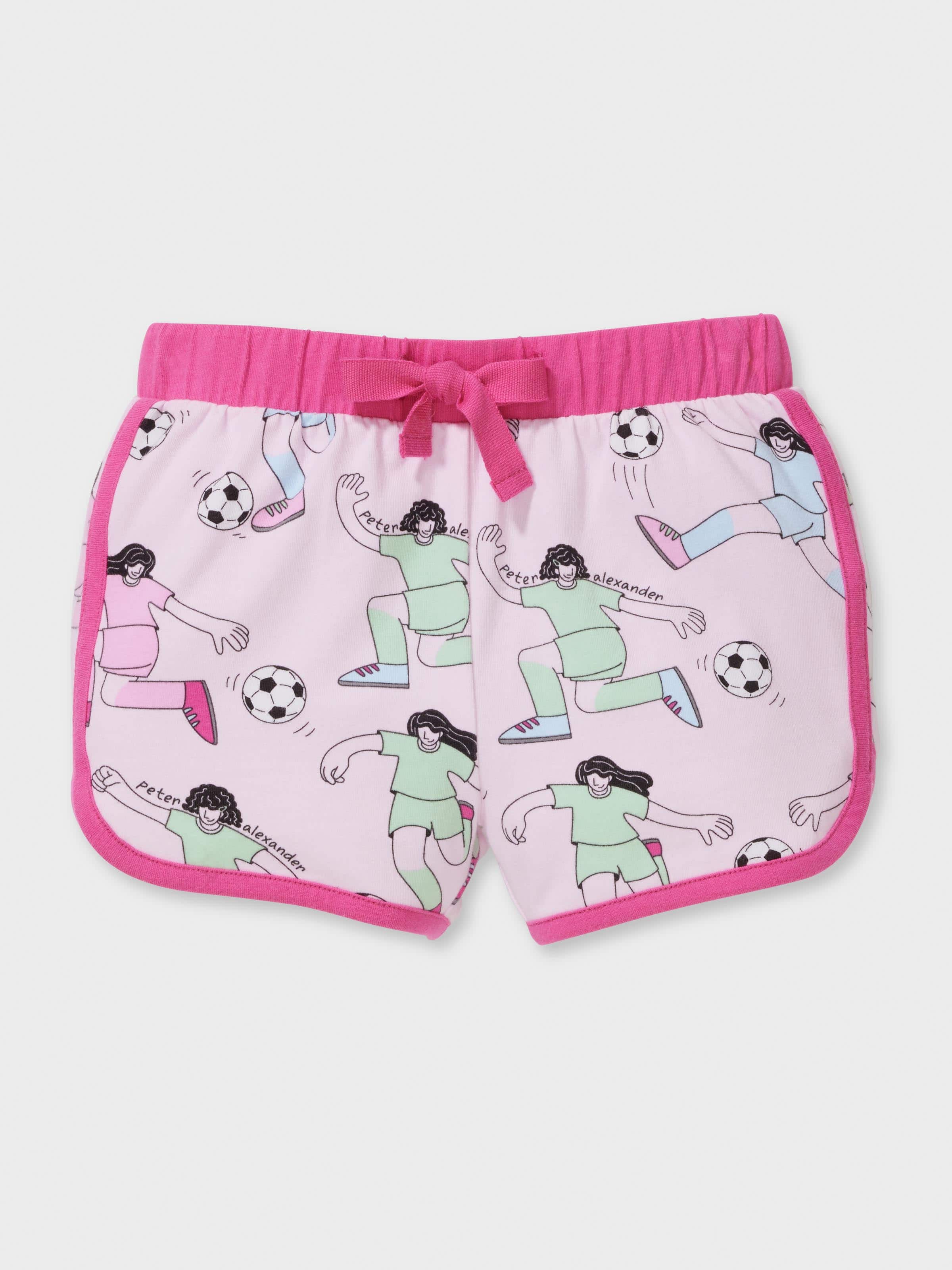 Jnr Girls Soccer Kicks Short Pj Set