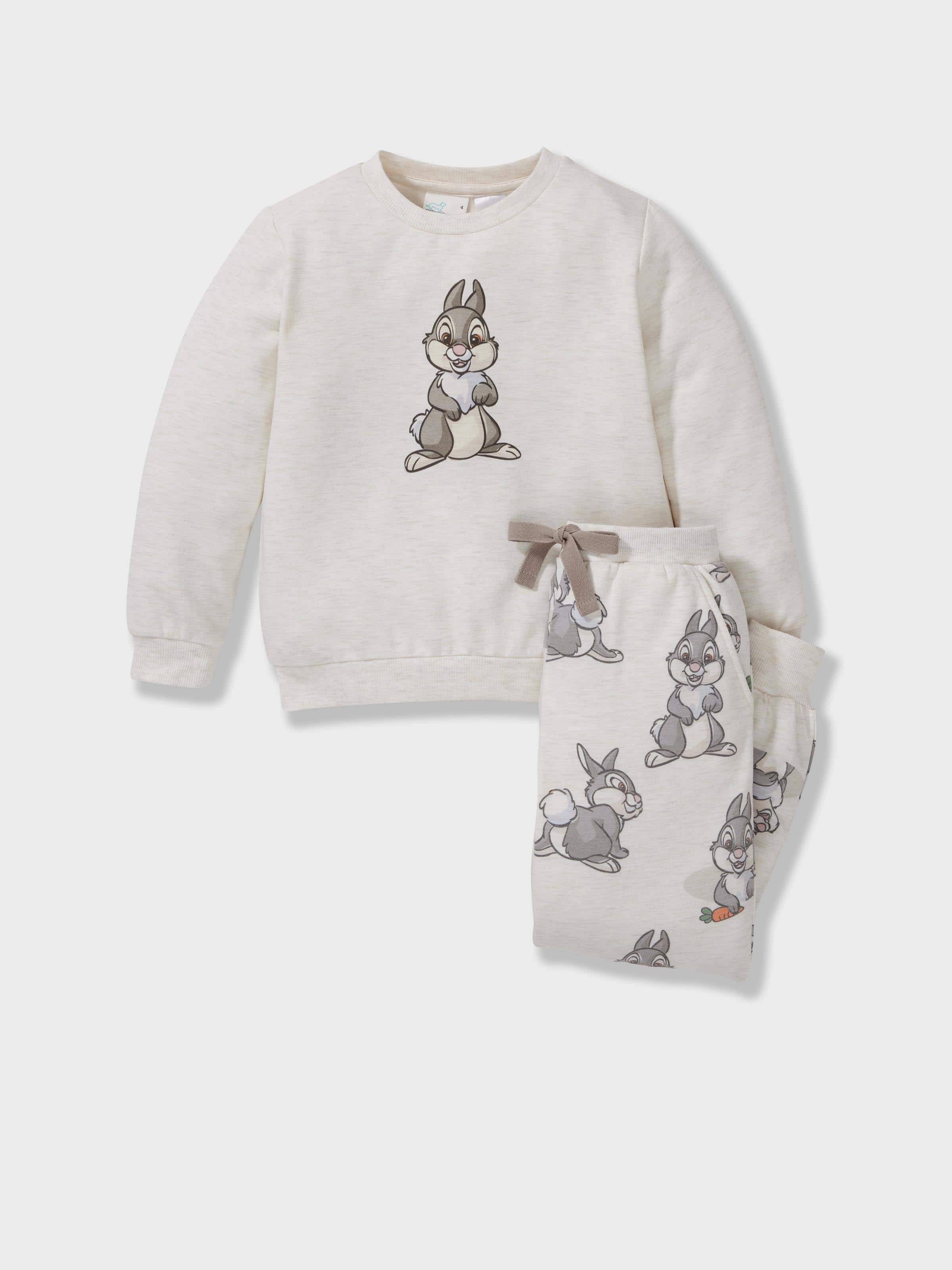 Jnr Kids Disney Thumper Long Pj Set