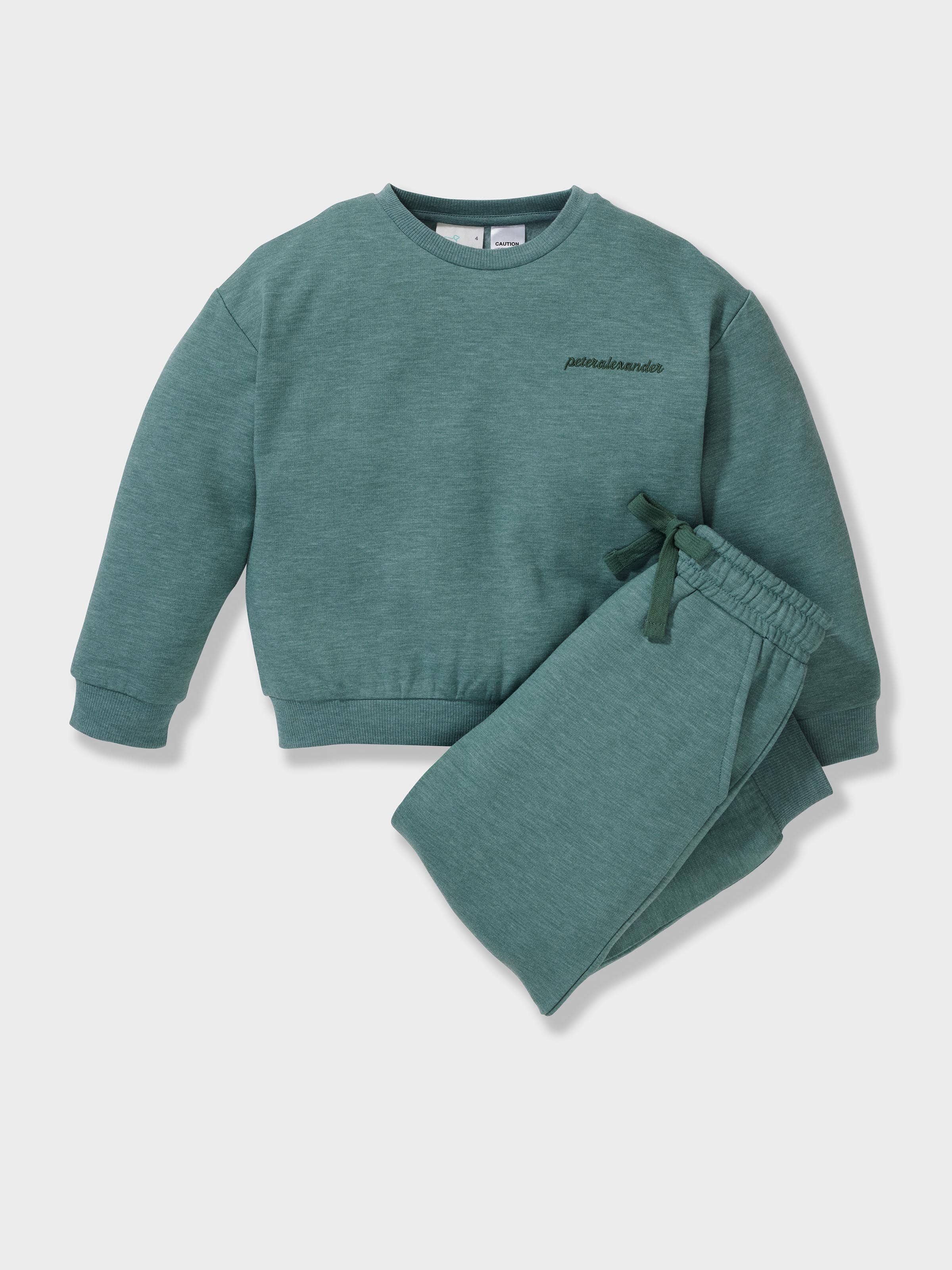 Boys Green Long Track Pj Set