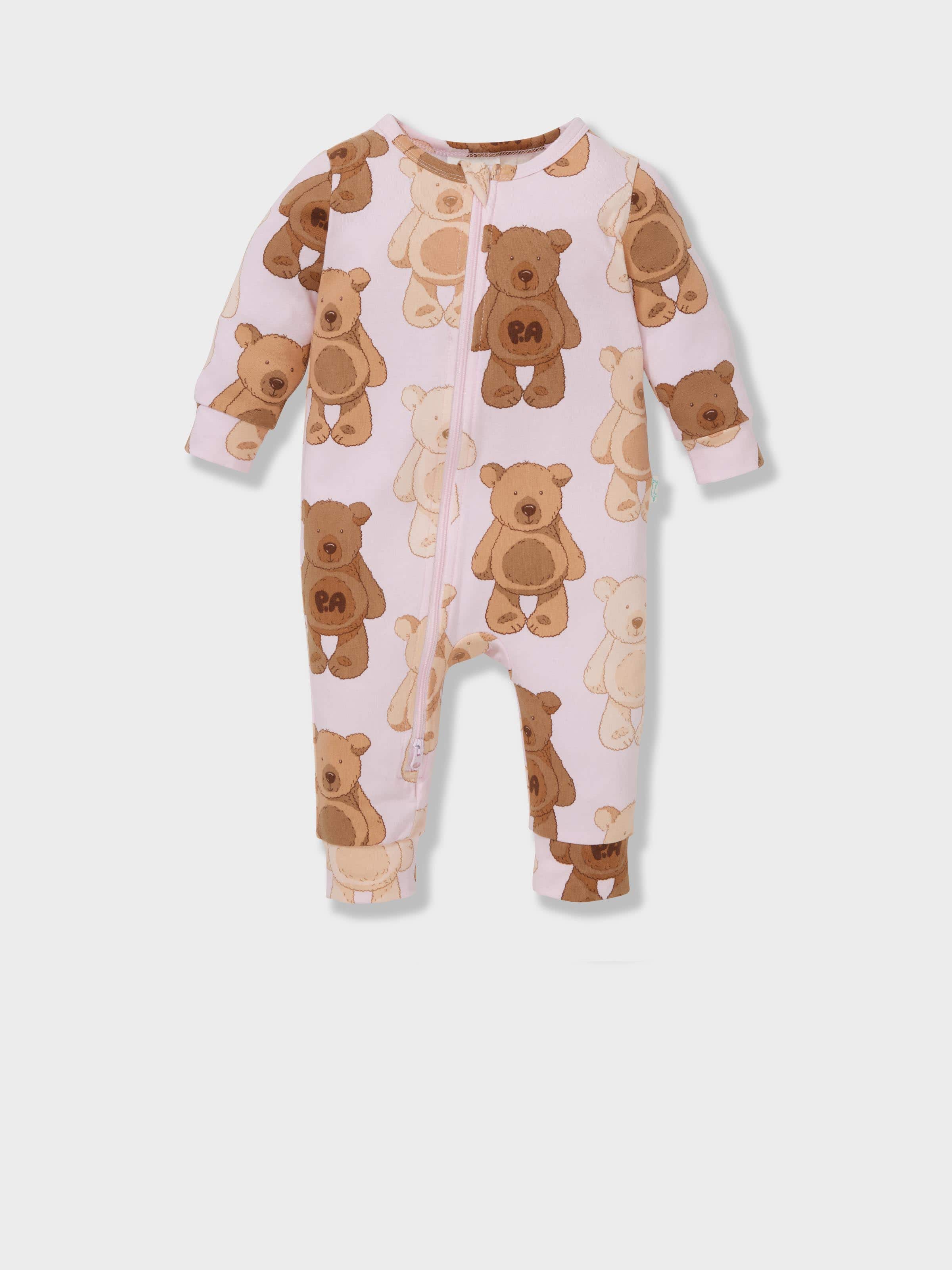 Baby Girl Teddy Bear Onesie
