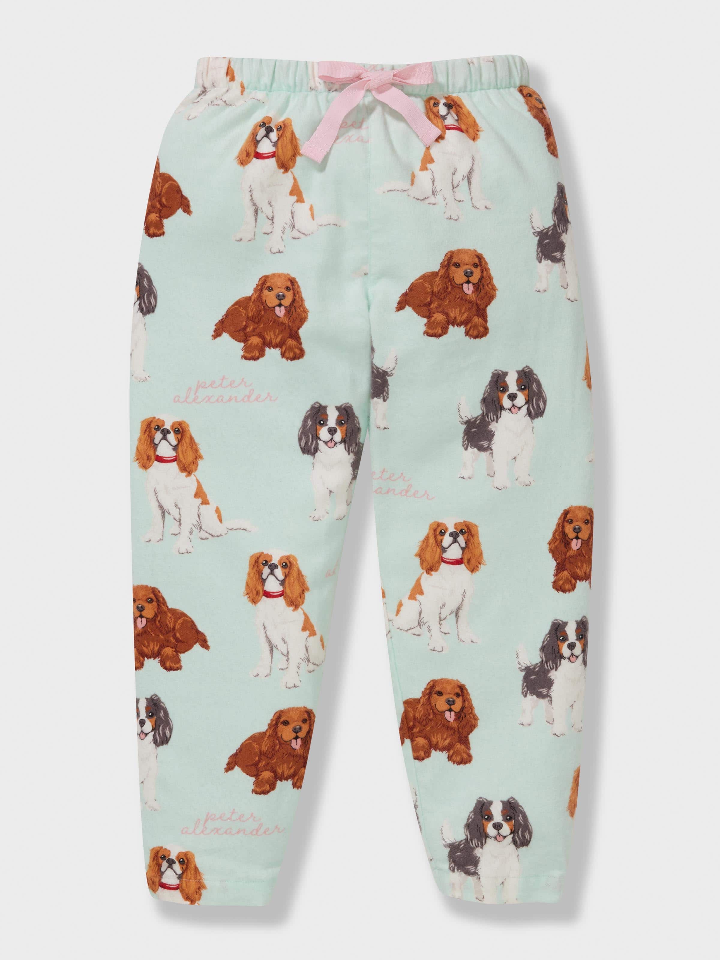 Jnr Girls Spaniels Long Classic Pj Set