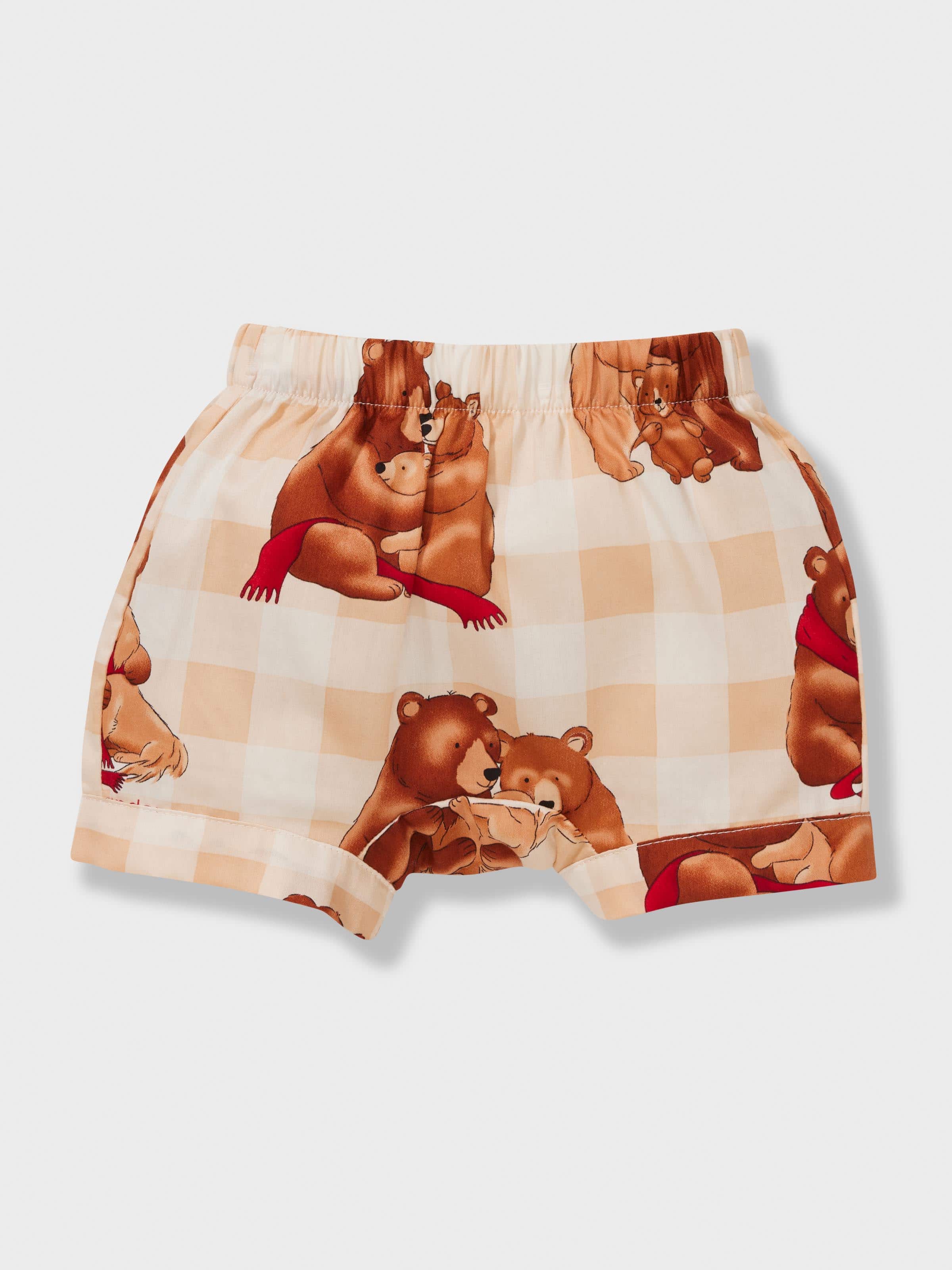 Baby Bear Cubs 100% Cotton Short Pj Set