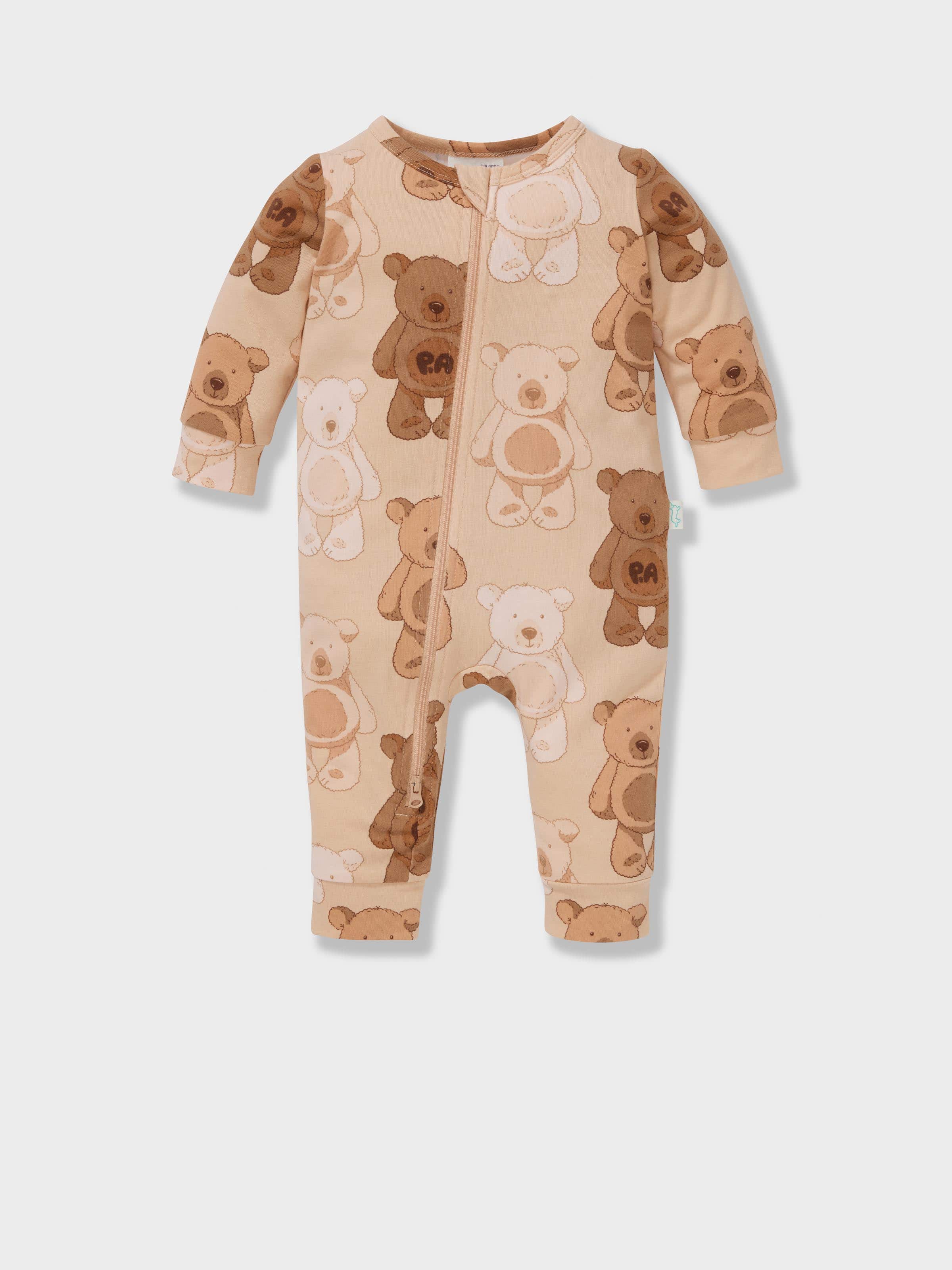 Baby Boy Teddy Bear Onesie